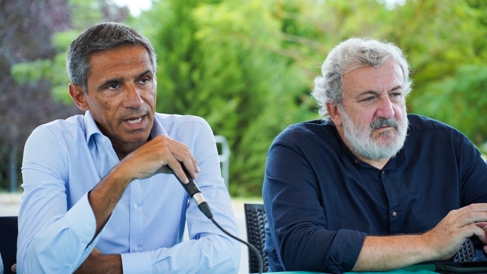 Galleria MARTINA FRANCA, EMILIANO E PENTASSUGLIA ALL’INAUGURAZIONE DELLO SMART WALL DEDICATO A PERTINI - Diapositiva 2 di 10