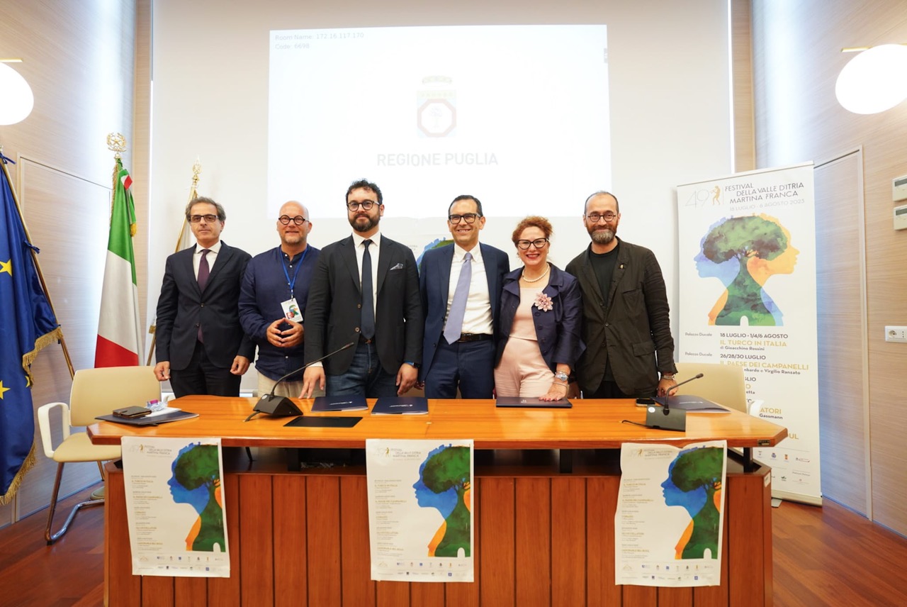 Galleria Presentata la 49esima edizione del Festival della Valle d'Itria - Diapositiva 2 di 5