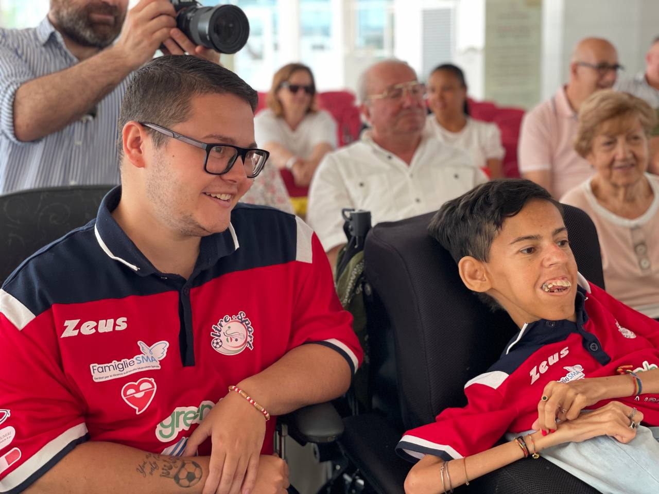 Galleria Emiliano riceve la squadra 