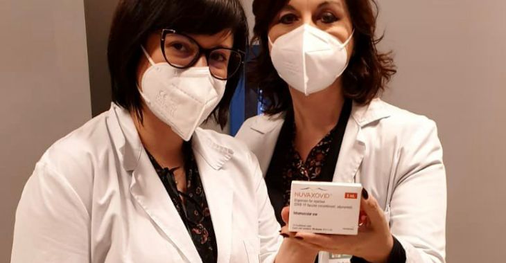 Galleria Consegnate prime dose di vaccino Novavax - Diapositiva 2 di 5