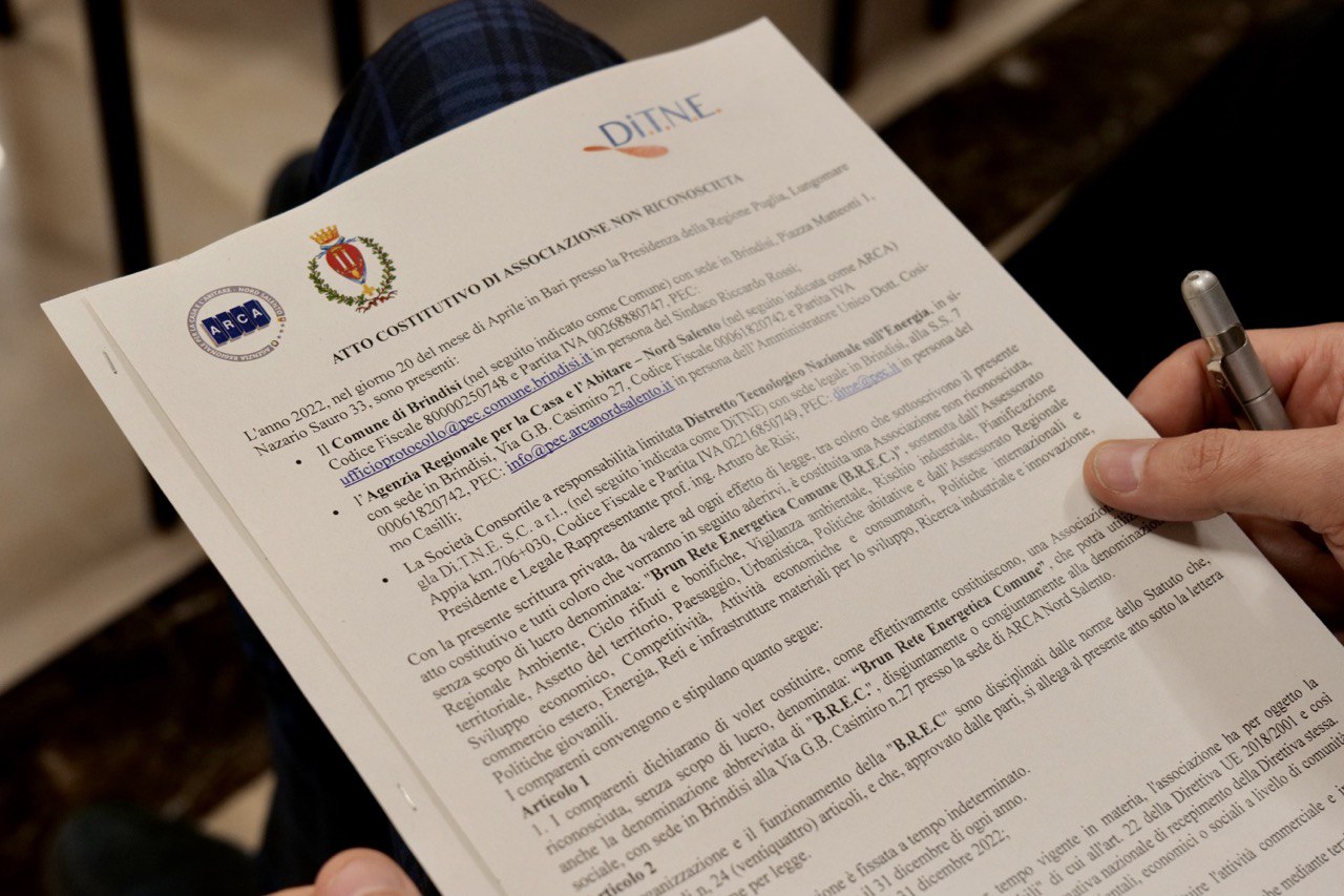 Galleria Prima comunità energetica a Brindisi, presentati l’associazione BREC e il progetto pilota - Diapositiva 5 di 5