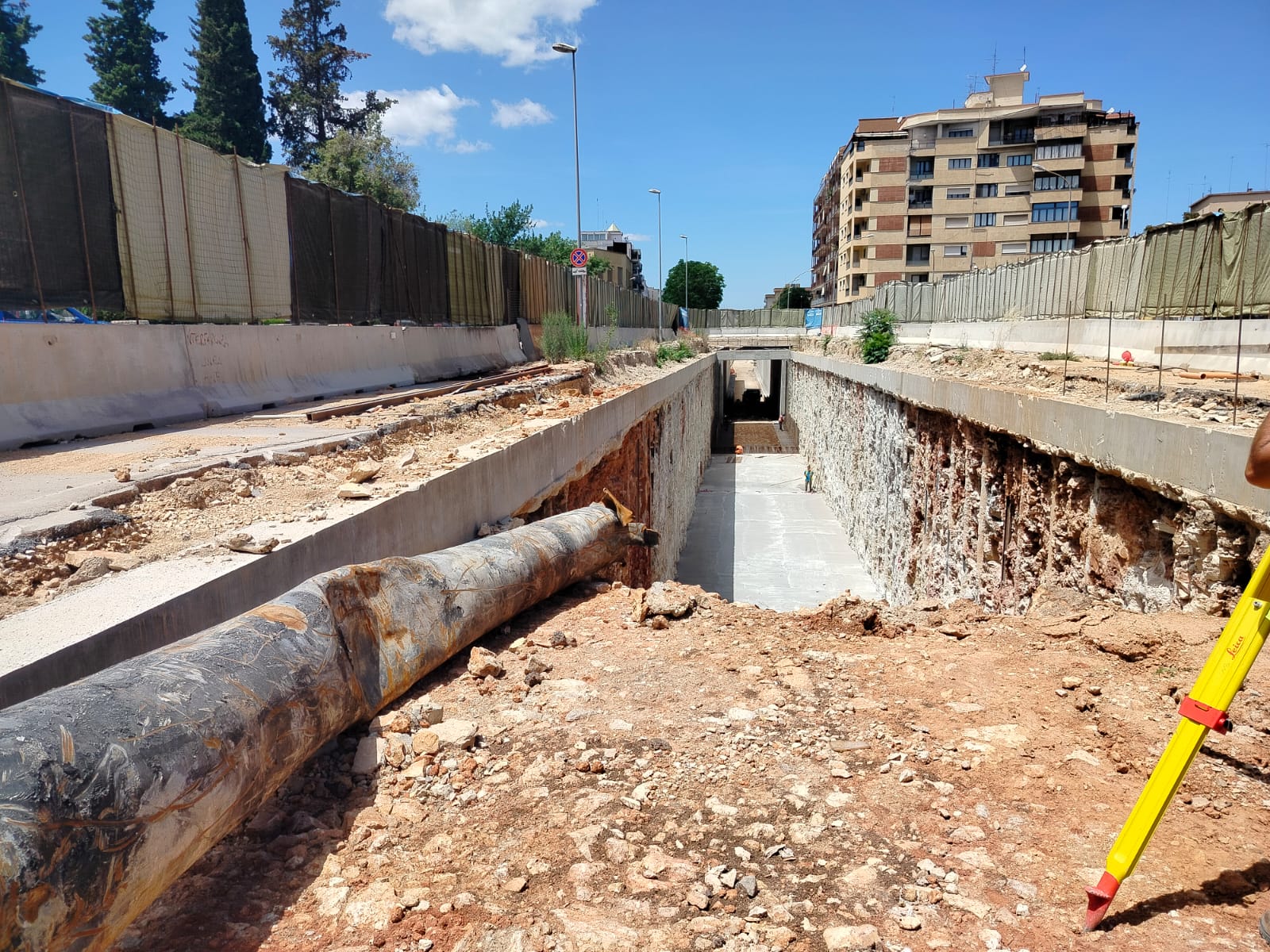 Galleria Trasporti, sopralluogo dell’assessore Ciliento ad Andria sui cantieri dell’interramento della linea ferroviaria gestita da Ferrotramviaria - Diapositiva 5 di 6