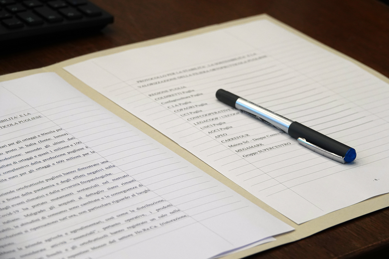 Galleria Ortofrutta: Regione, imprese e Grande distribuzione siglano il primo patto etico di filiera  - Diapositiva 3 di 13