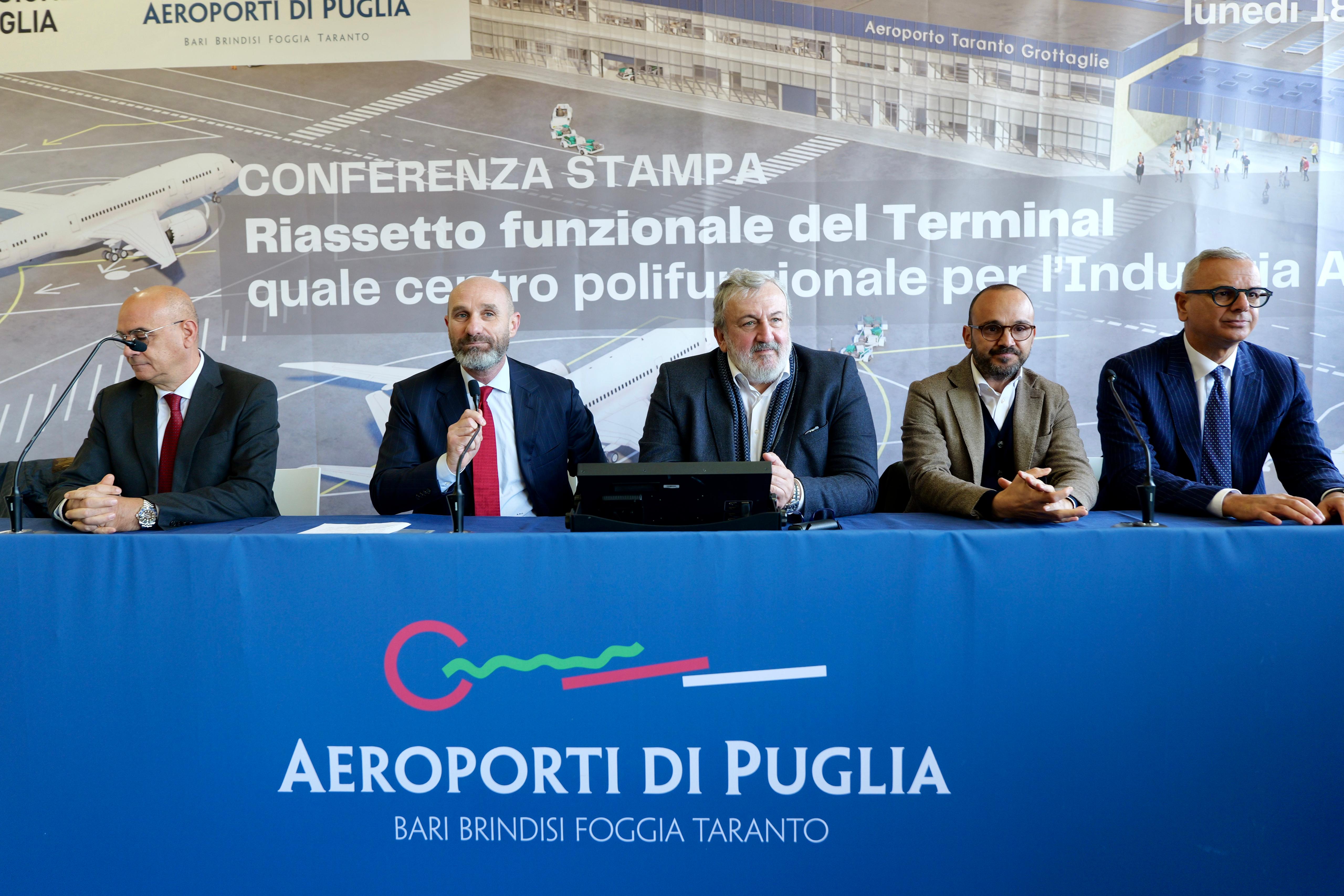 Galleria Grottaglie, entro il 2025 il nuovo ‘M.Arlotta’. Emiliano e Vasile: “Pronti per il futuro e per l’aerospazio” - Diapositiva 7 di 14