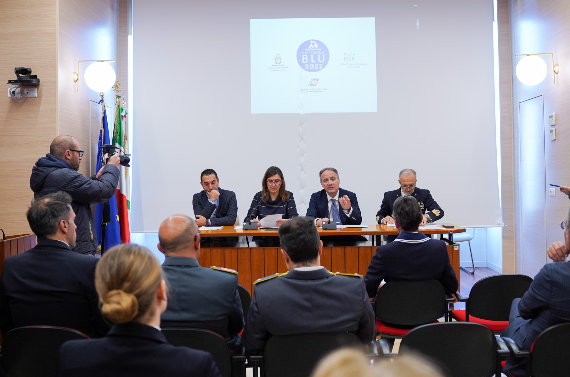 Galleria Regione Puglia, USR e Direzione Marittima di Bari lanciano la Settimana Blu 2023 - Diapositiva 2 di 9