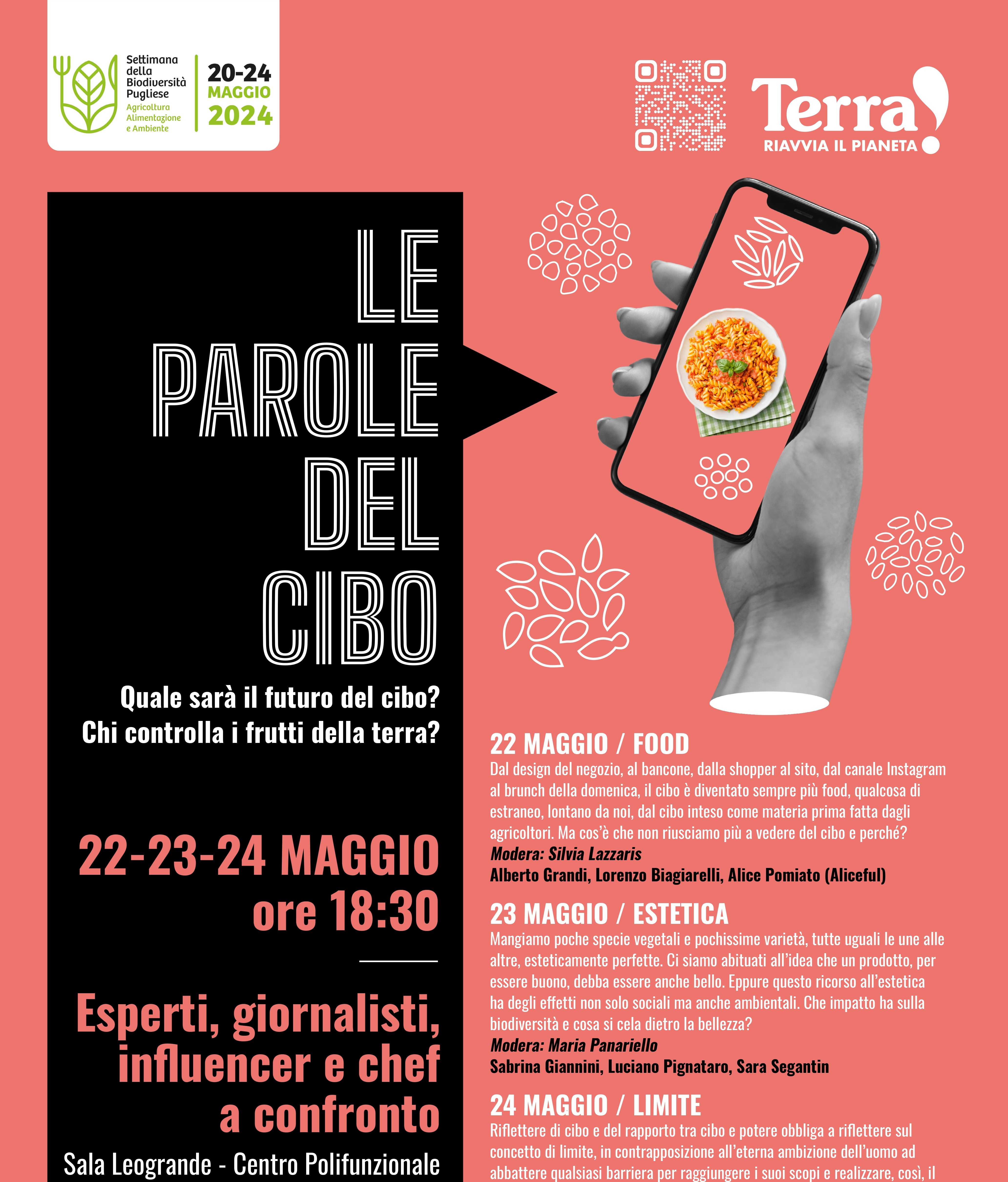 Galleria Le Parole del Cibo: all’Università di Bari il focus della Settimana della Biodiversità Pugliese - Diapositiva 1 di 1