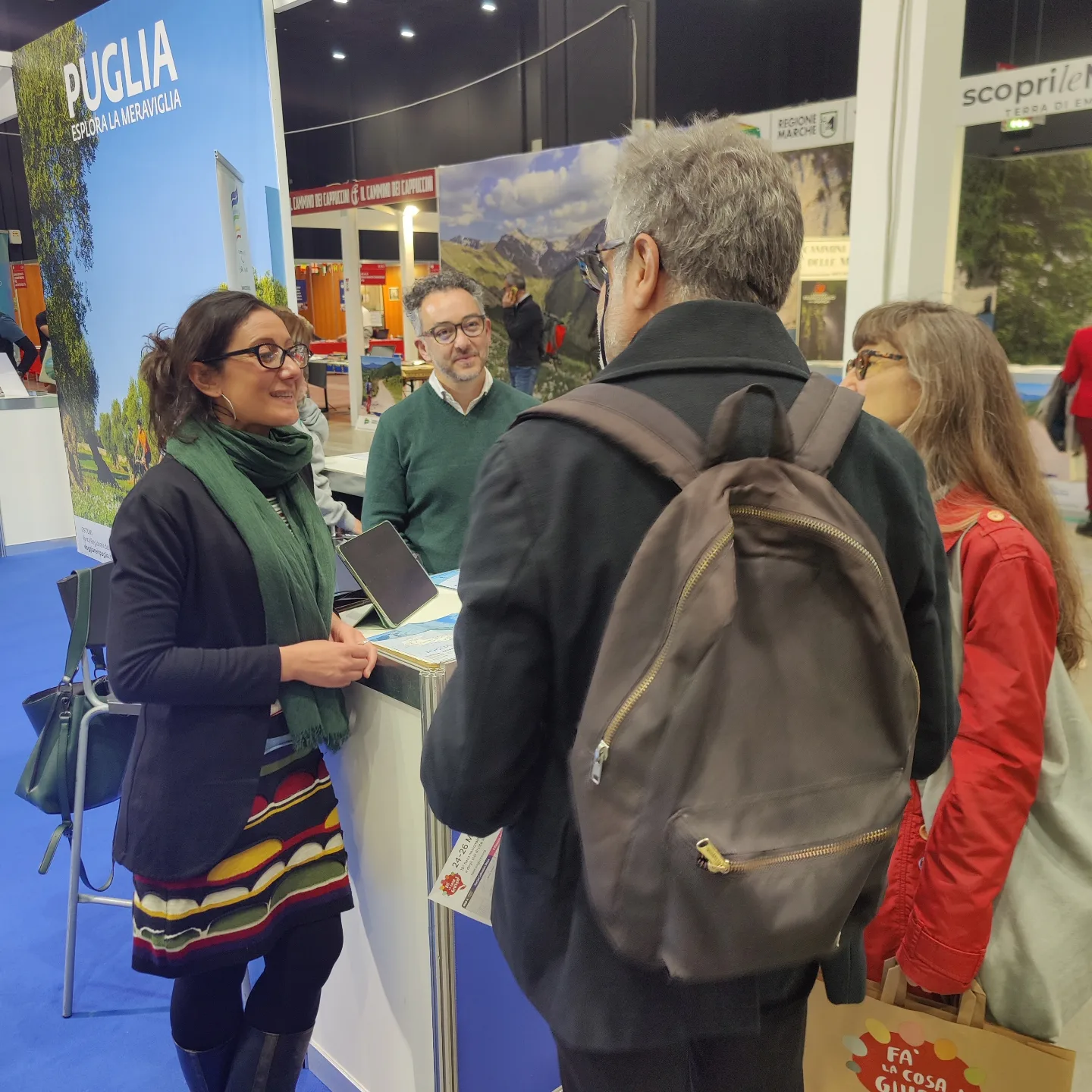 Galleria La Regione Puglia a Fa’ la cosa giusta! Presentati a Milano i dati dei cammini per il 2022, la Puglia cresce del 24% - Diapositiva 9 di 13