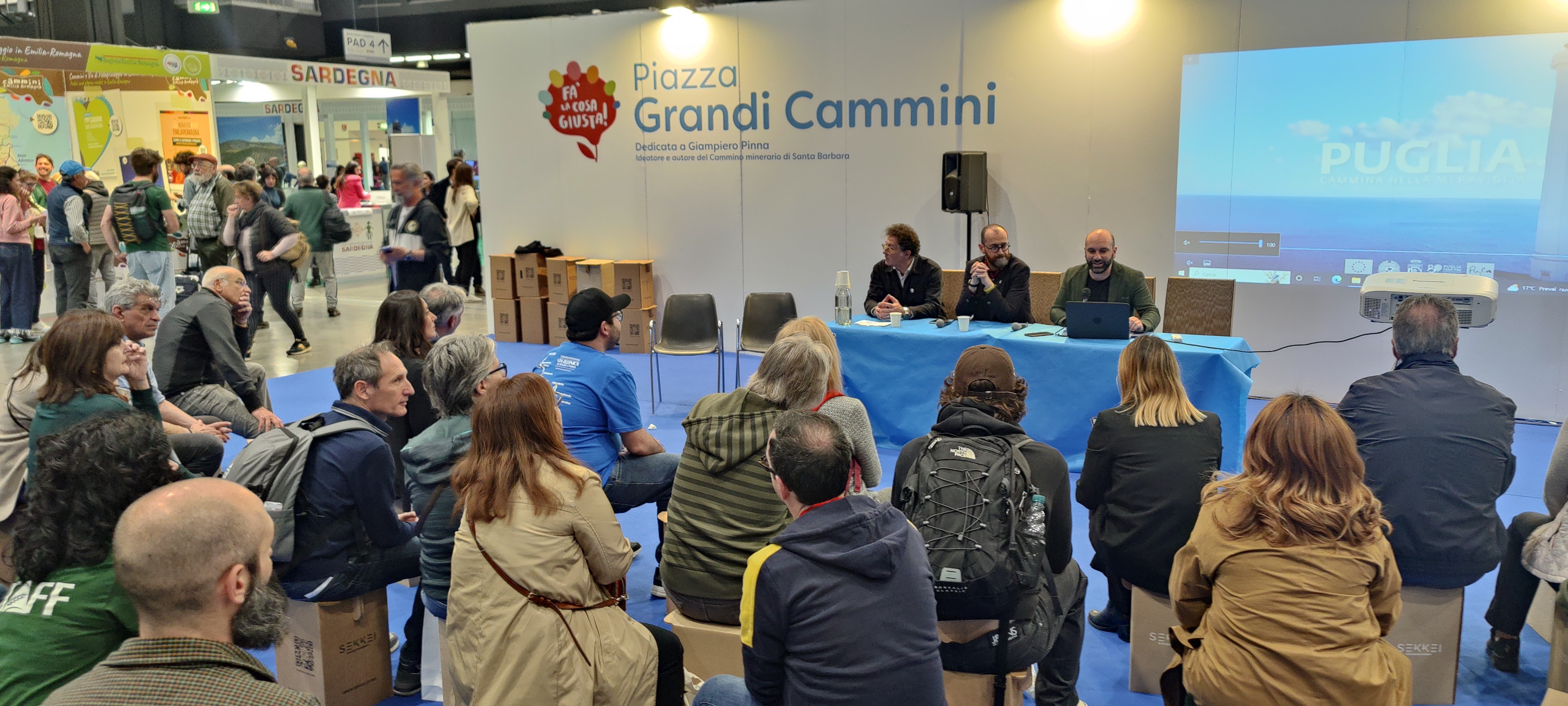 Galleria La Regione Puglia a Fa’ la cosa giusta! Presentati a Milano i dati dei cammini per il 2022, la Puglia cresce del 24% - Diapositiva 11 di 13