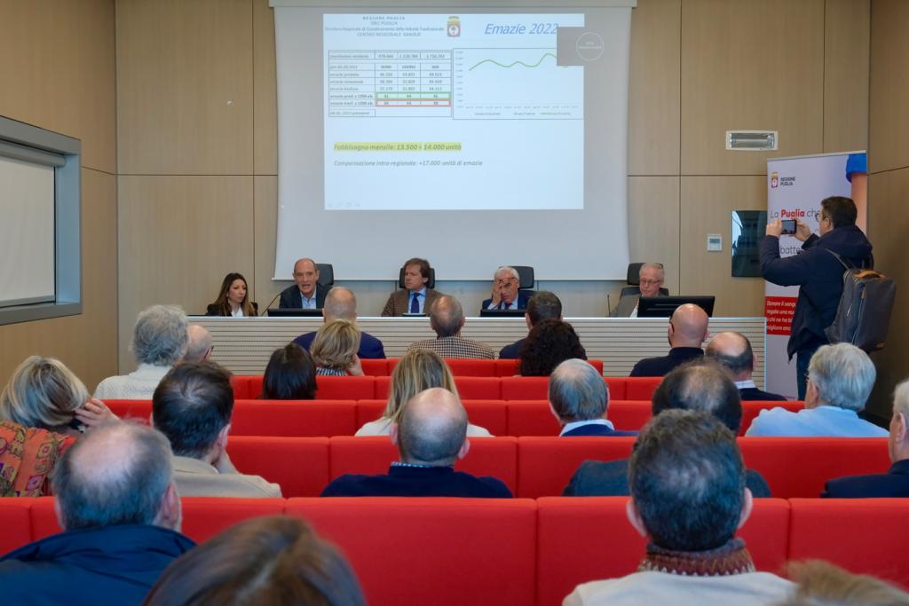 Galleria DONAZIONE SANGUE E AUTOSUFFICIENZA:  PRESENTATO IL PIANO REGIONALE PUGLIESE - Diapositiva 4 di 14