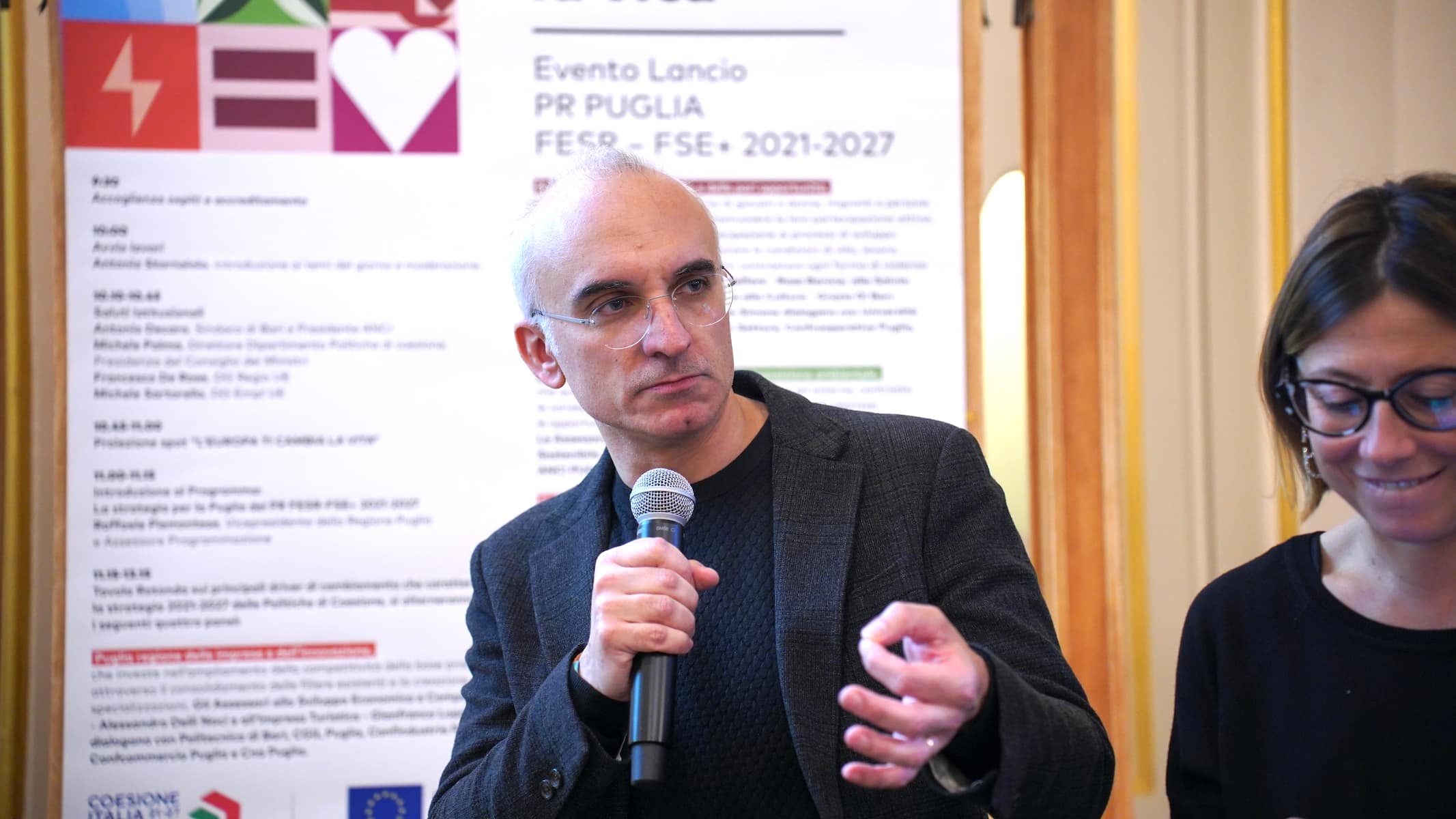 Galleria L’Europa ti cambia la vita: presentata la programmazione regionale della Puglia dei fondi UE Fesr e Fse+ 2021-2027 - Diapositiva 3 di 11