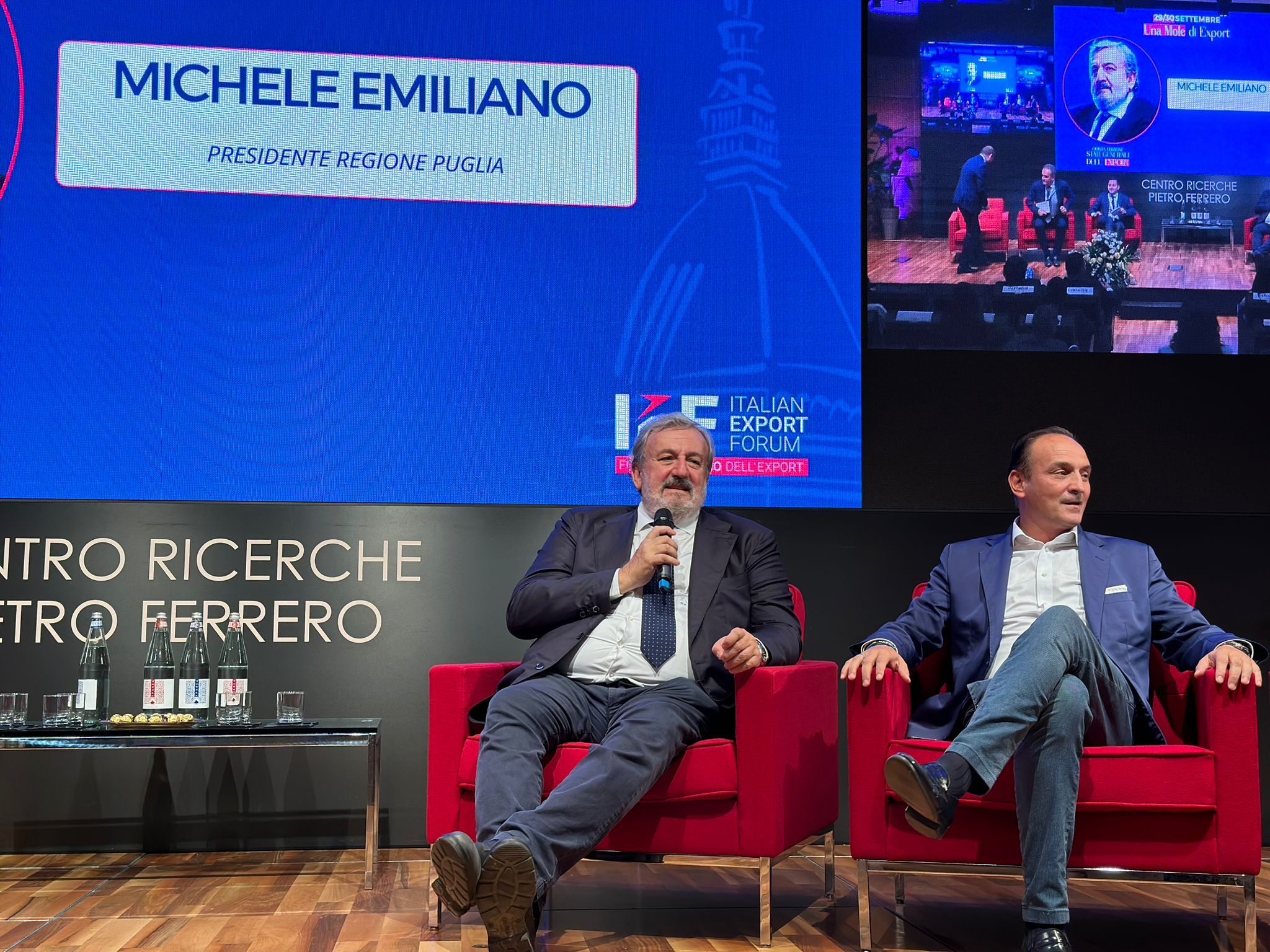 Galleria EMILIANO IN PIEMONTE PER GLI STATI GENERALI DELL’EXPORT: “GIORNATA DI CONFRONTO E RIFLESSIONI SU COME STABILIRE LEGAMI CON ALTRI SISTEMI ECONOMICI” - Diapositiva 1 di 3