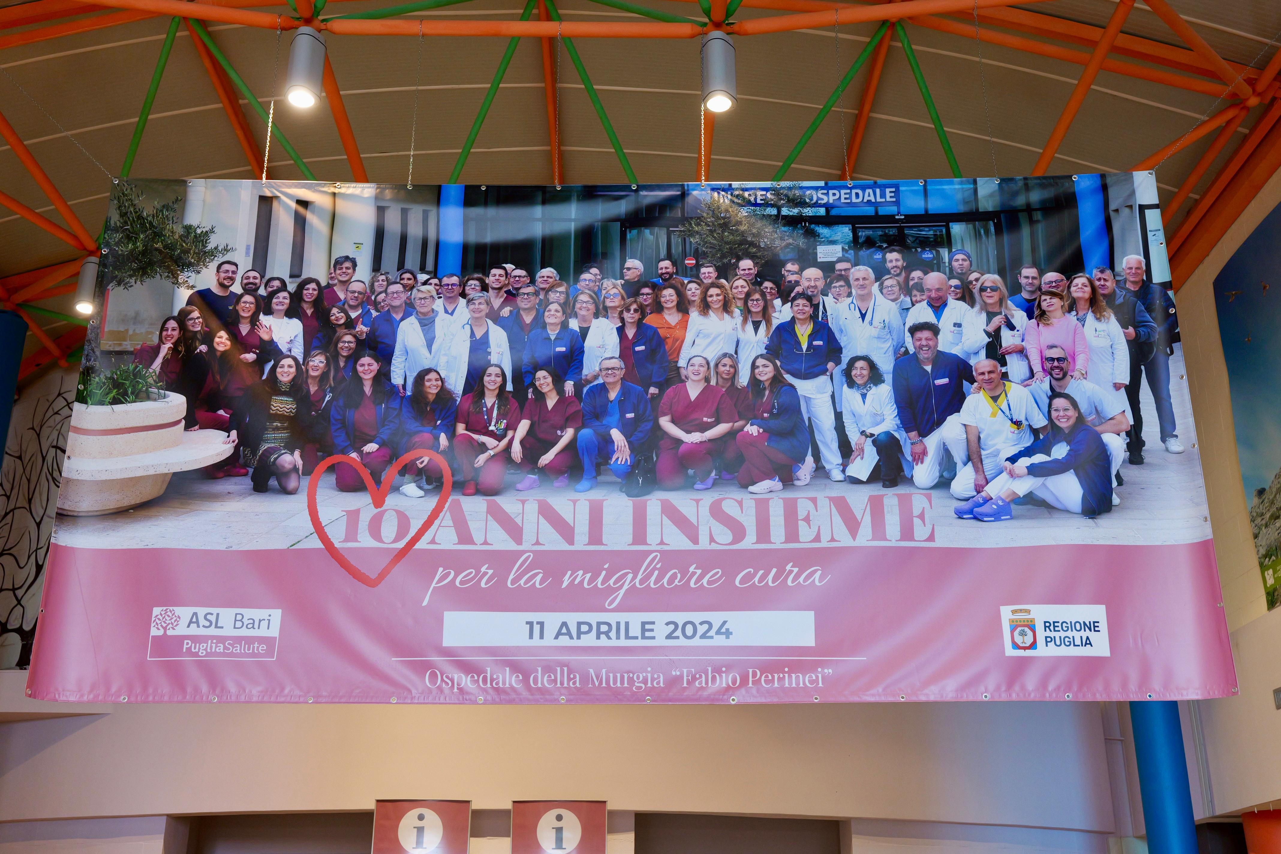 Galleria 2014-2024, l’Ospedale della Murgia compie dieci anni: un presidio diventato “grande” insieme al territorio - Diapositiva 14 di 15