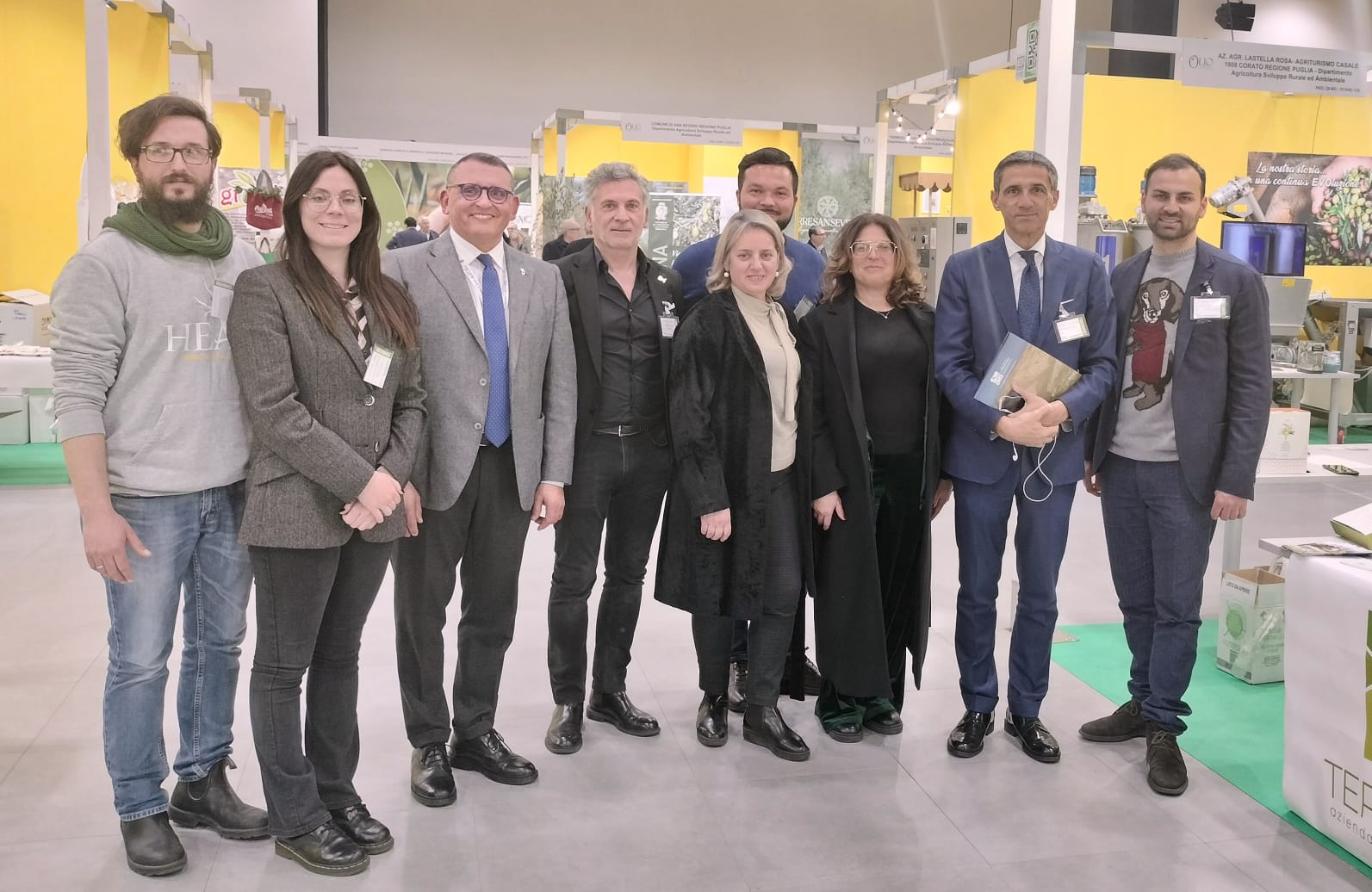 Galleria La Puglia a Olio Capitale 2023 di Trieste: il bilancio della prima giornata fieristica - Diapositiva 6 di 9