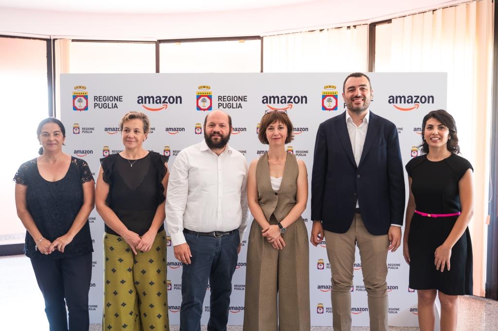 Galleria Amazon al fianco di Regione Puglia per sostenere la digitalizzazione e l’internazionalizzazione delle piccole e medie imprese del territorio - Diapositiva 2 di 9
