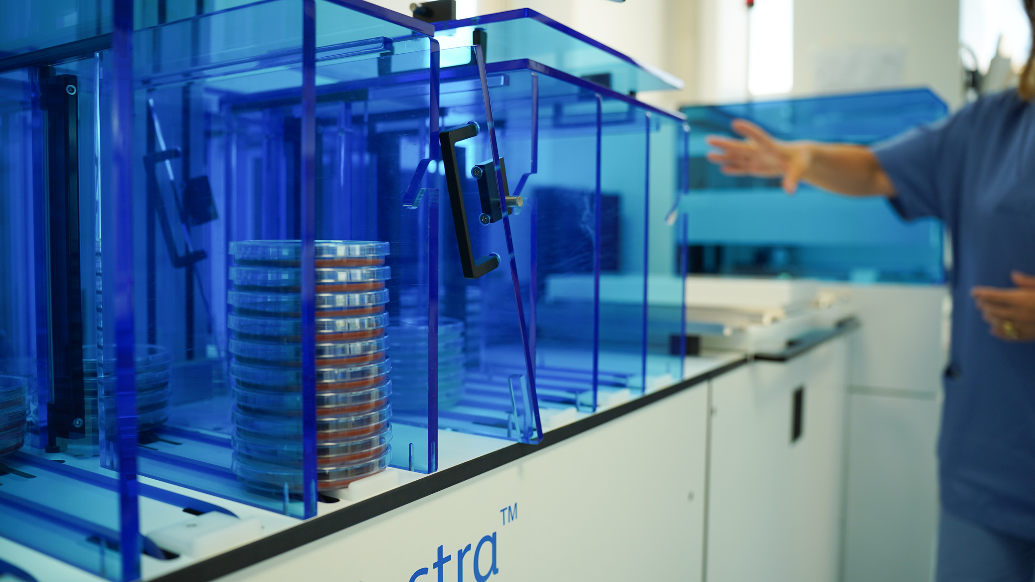 Galleria Nuovo laboratorio di Microbiologia provinciale della ASL all'ospedale Di Venere - Diapositiva 18 di 21