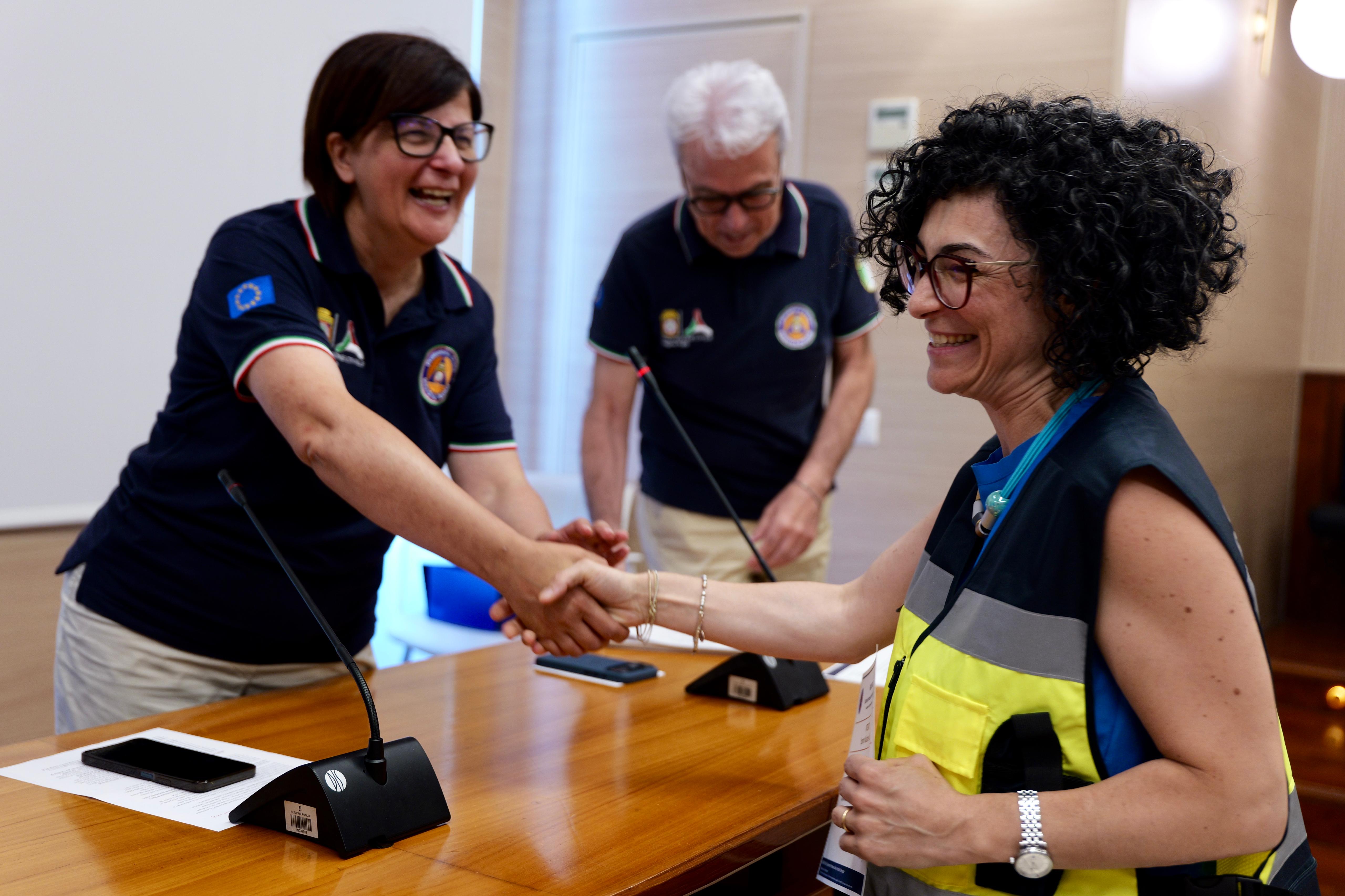 Galleria Protezione civile, nasce il Nucleo Tecnico regionale per la gestione tecnica dell'emergenza post-sismica degli edifici - Diapositiva 2 di 12