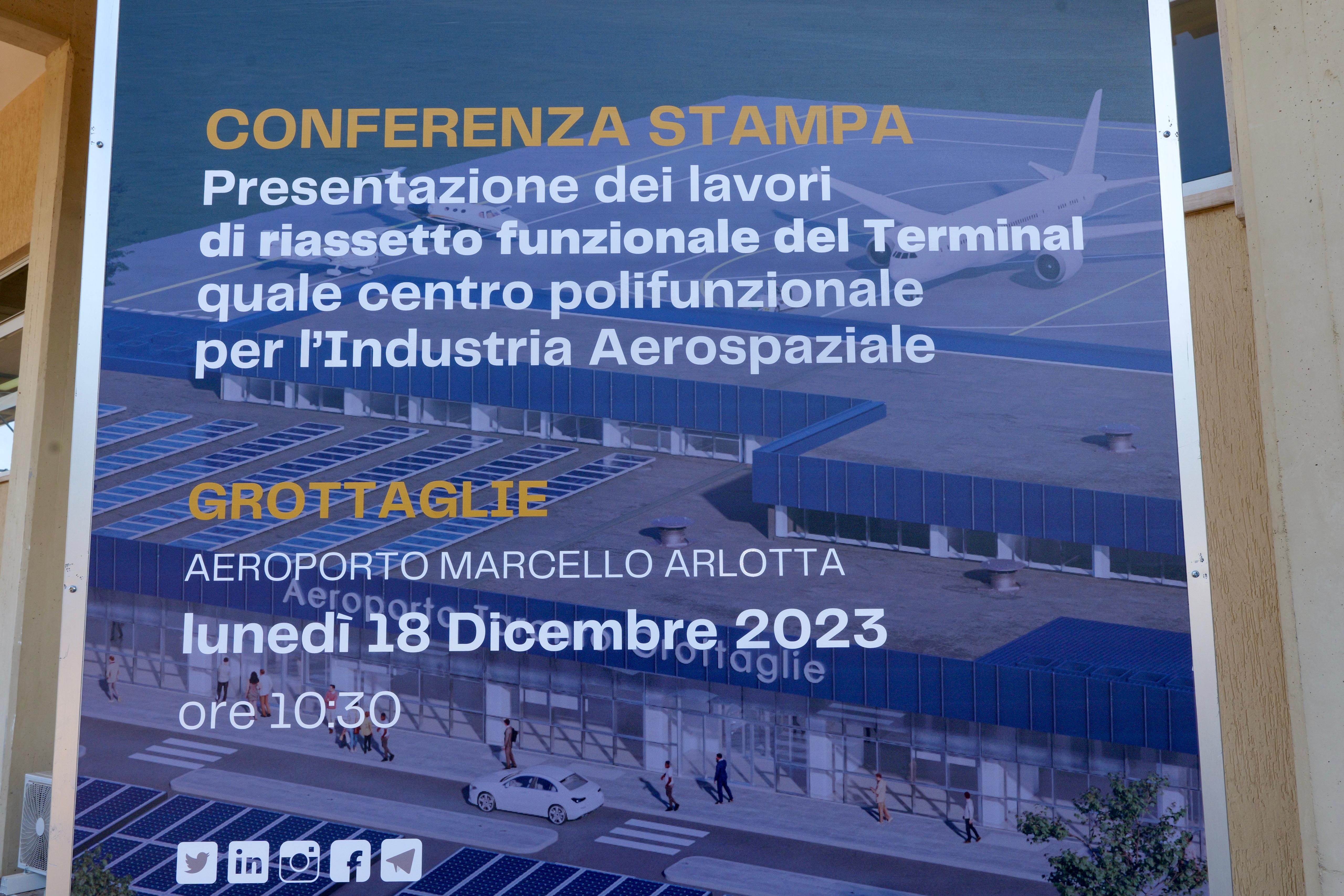 Galleria Grottaglie, entro il 2025 il nuovo ‘M.Arlotta’. Emiliano e Vasile: “Pronti per il futuro e per l’aerospazio” - Diapositiva 5 di 14