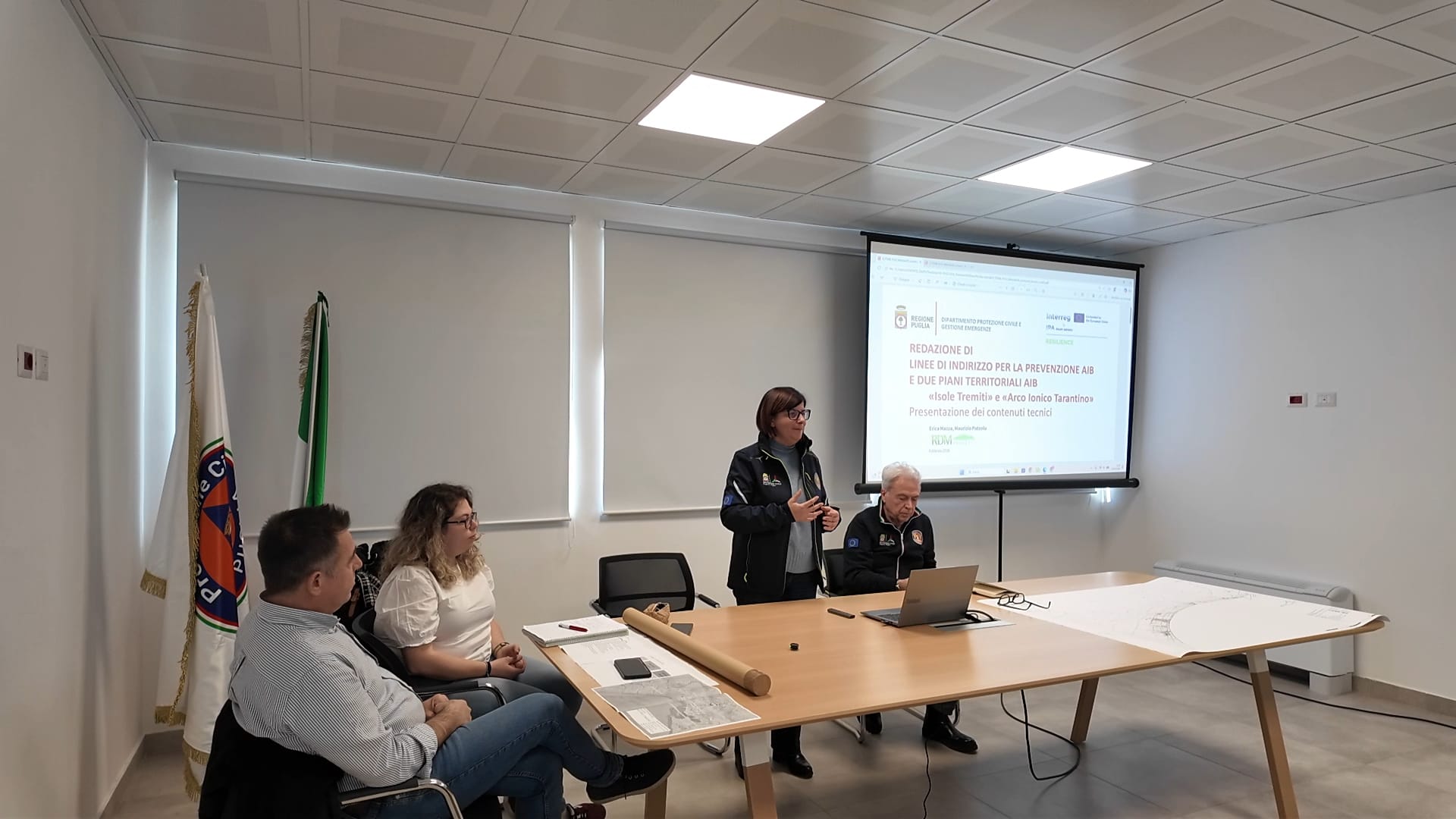 Galleria Protezione civile, progetto “Resilience”: l’assessore Ciliento all’avvio del percorso partecipativo per la redazione dei Piani Antincendio Boschivo per l’Arco Jonico Tarantino - Diapositiva 3 di 9