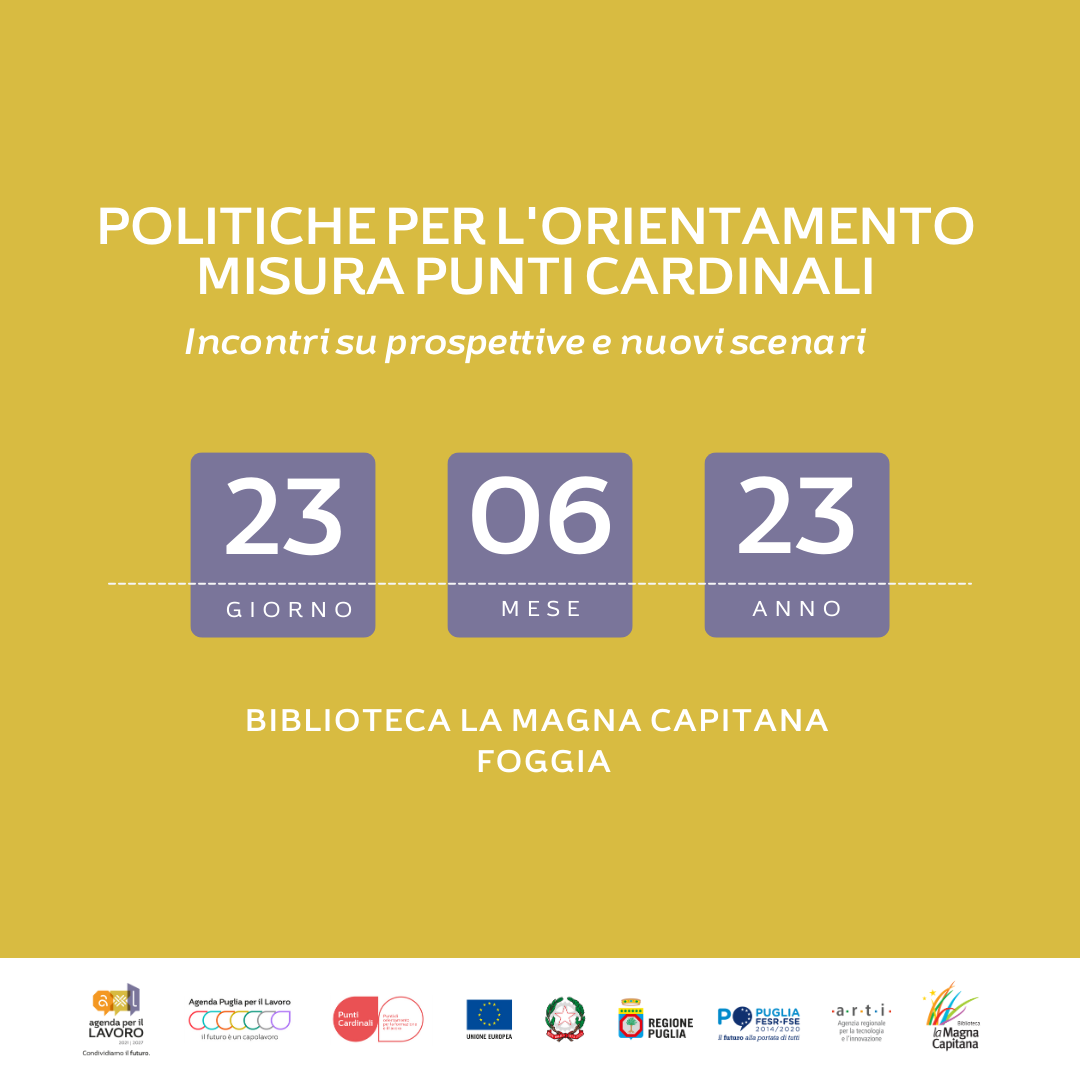 Galleria “Punti Cardinali”, dal 23 giugno incontri su prospettive e nuovi scenari - Diapositiva 2 di 4