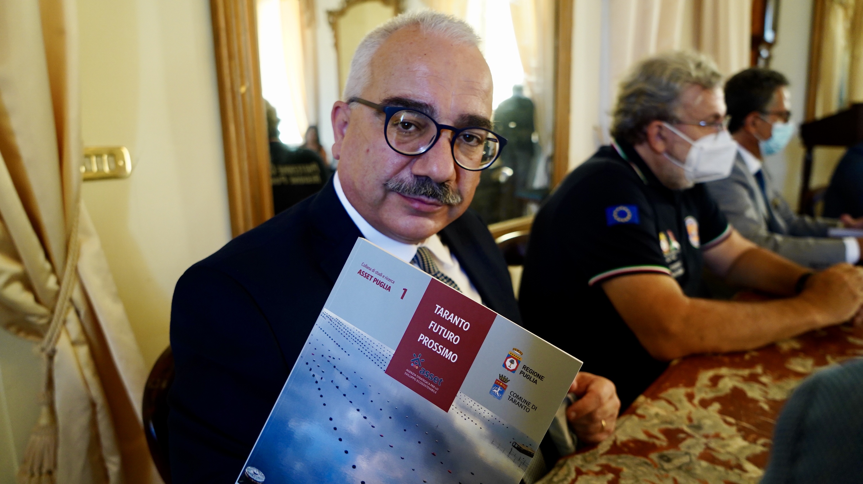 Galleria Emiliano e Melucci alla presentazione del libro 