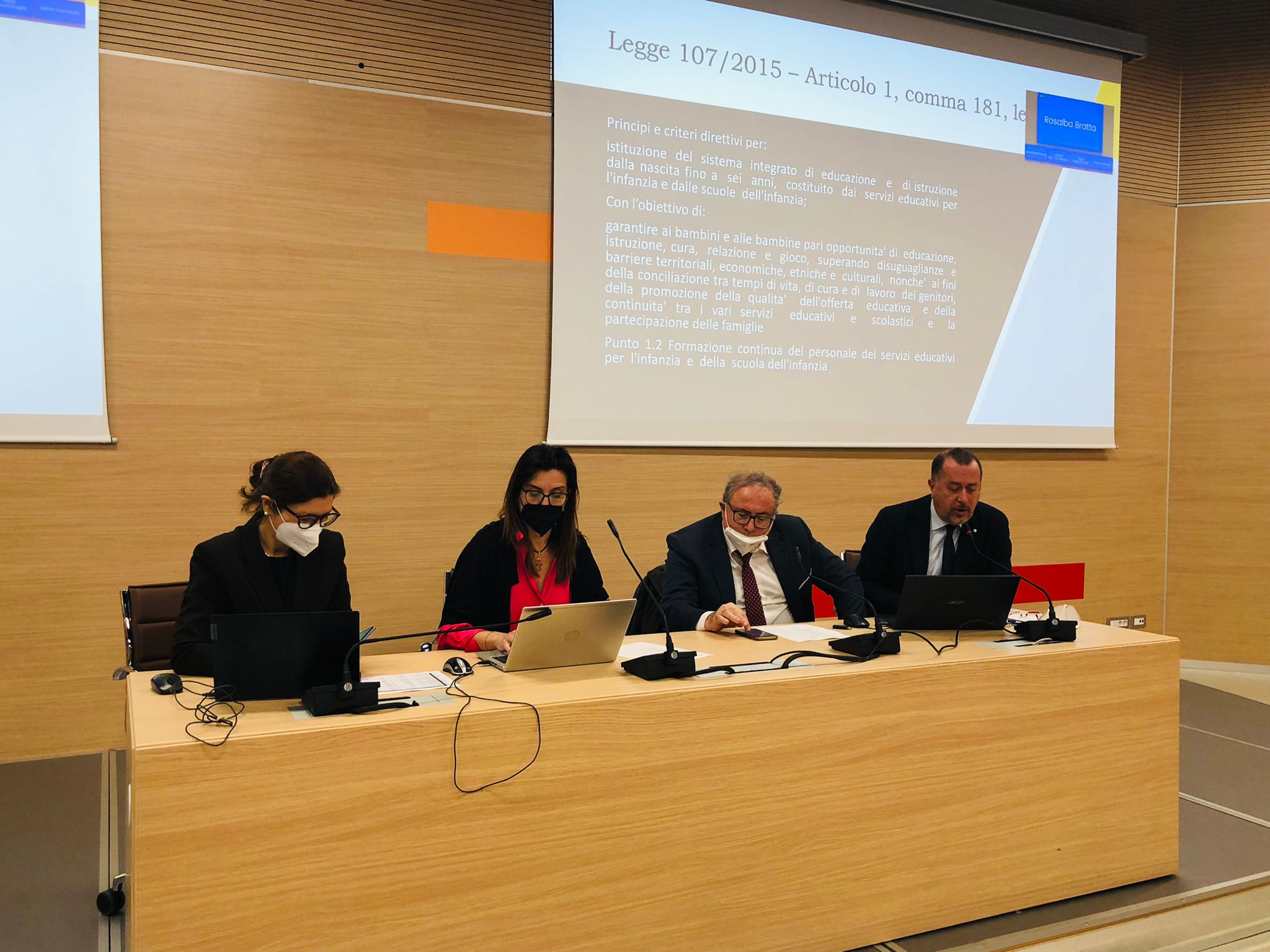 Galleria Regione Puglia e Ufficio Scolastico Regionale insieme per dare avvio alla formazione congiunta del personale addetto nel Sistema integrato Zerosei - Diapositiva 4 di 4