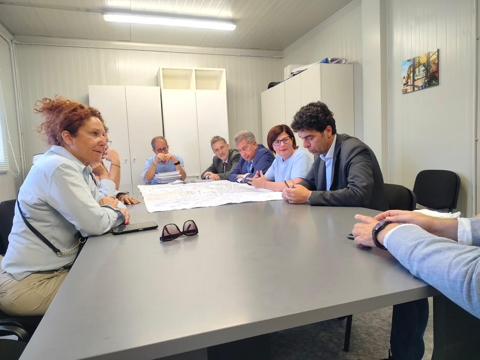 Galleria Trasporti, sopralluogo dell’assessore Ciliento ad Andria sui cantieri dell’interramento della linea ferroviaria gestita da Ferrotramviaria - Diapositiva 6 di 6