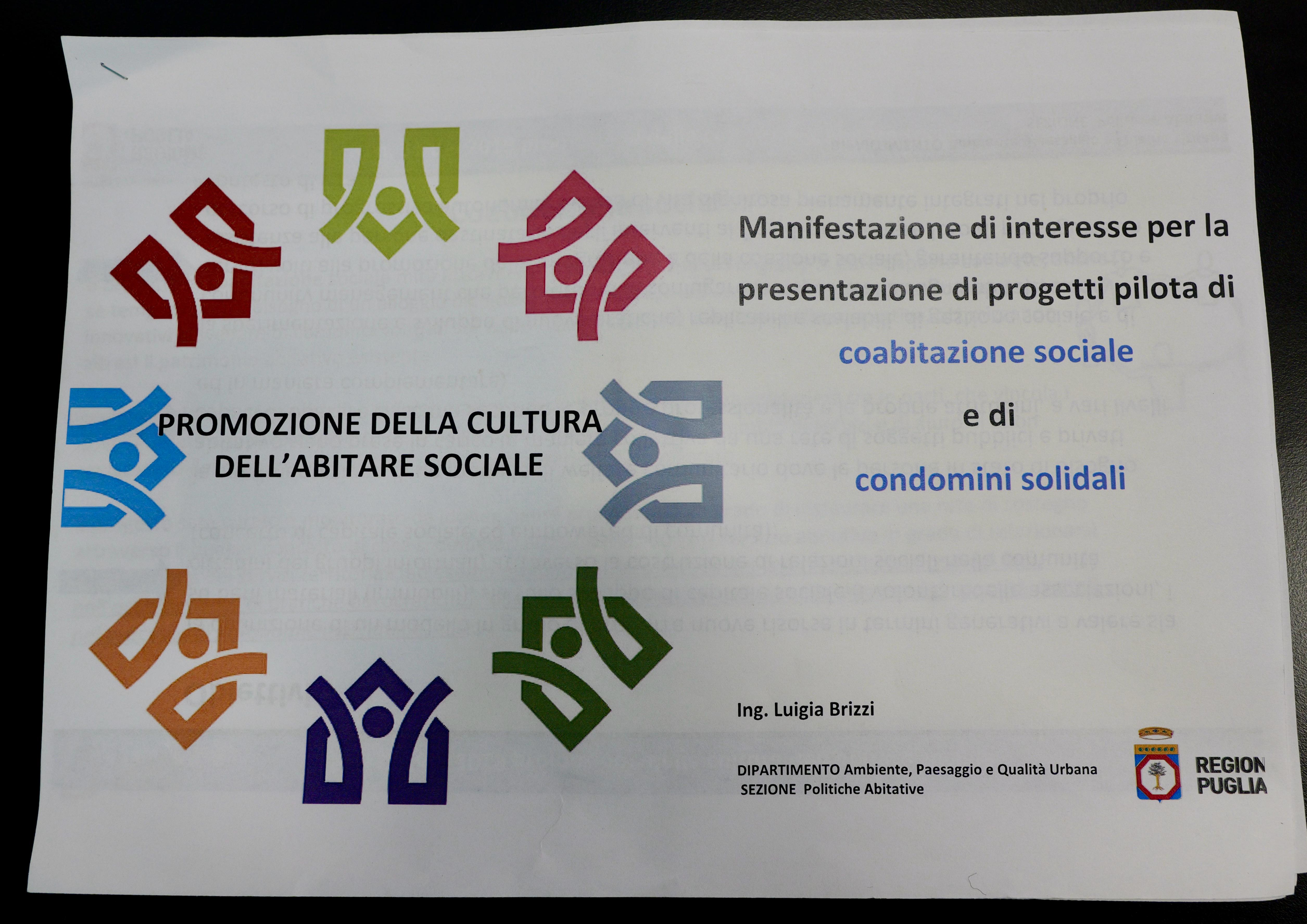 Galleria ABITARE SOCIALE E CONDOMINI SOLIDALI: PRESENTATO IL BANDO IN CONFERENZA STAMPA DA MARASCHIO E BARONE - Diapositiva 6 di 10