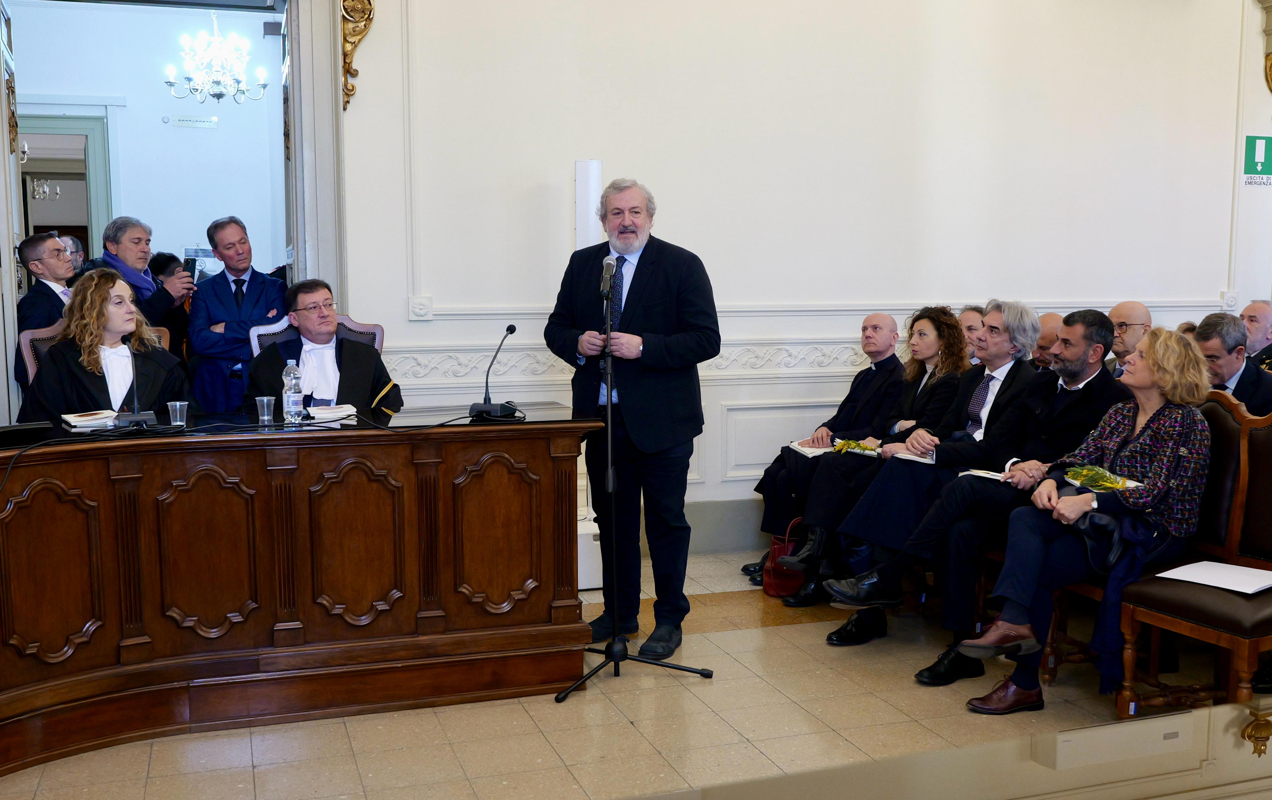 Galleria Il presidente Emiliano alla cerimonia di inaugurazione dell’anno giudiziario del Tar Puglia: “Una giornata importante per la Regione” - Diapositiva 13 di 13