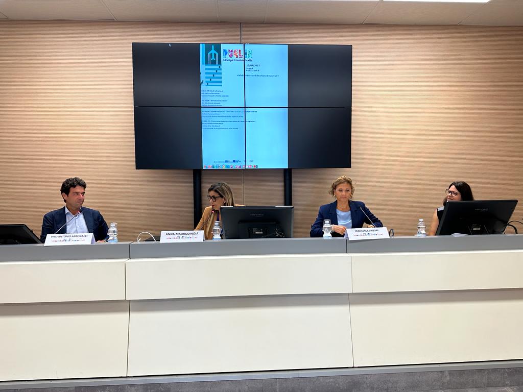 Galleria FDL 2023. Mobilità sostenibile e digitalizzazione dei trasporti, gli obiettivi della nuova programmazione regionale 2021-2027 in materia - Diapositiva 8 di 10