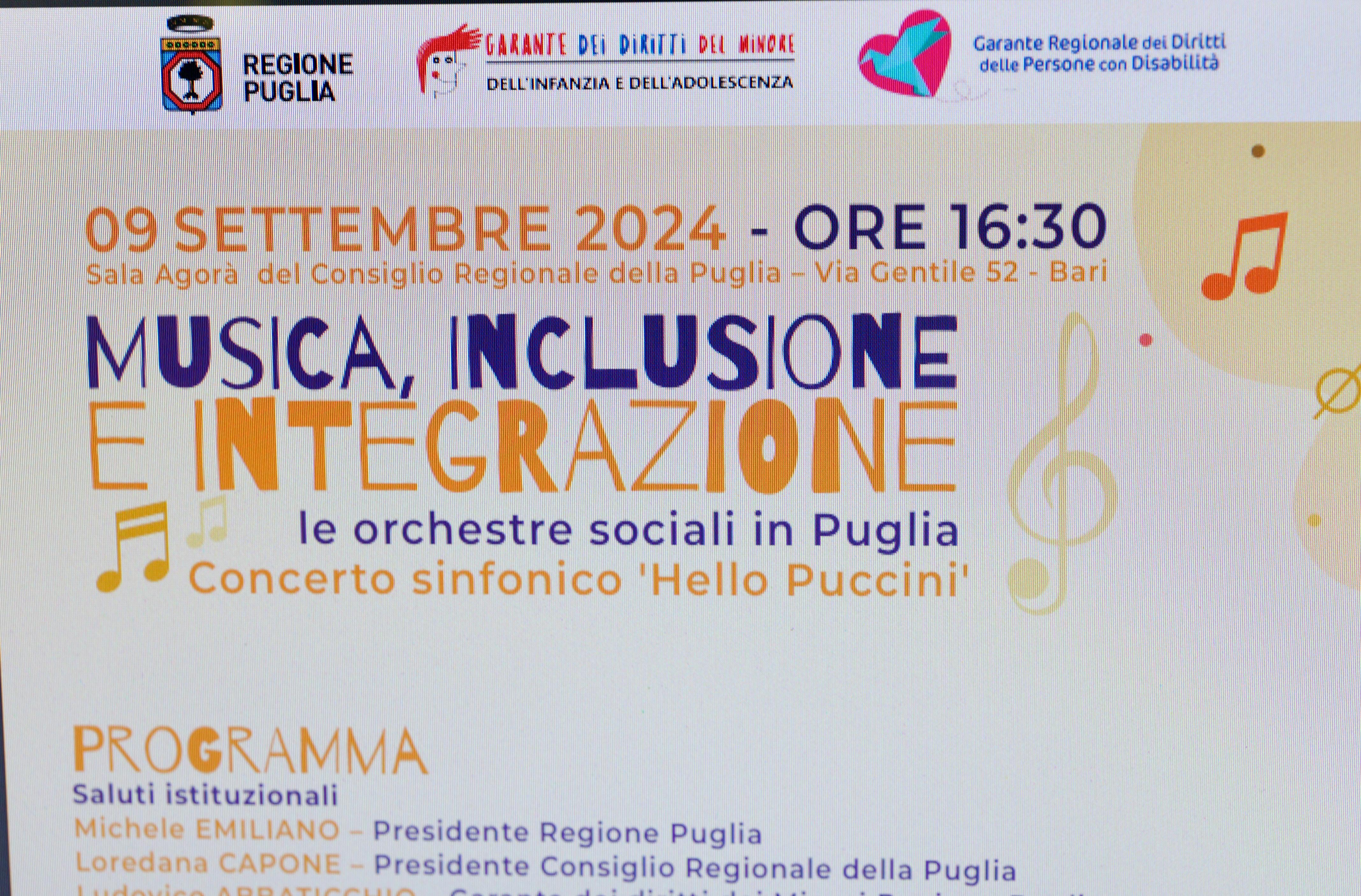 Galleria Musica e inclusione in Consiglio regionale, presentato il progetto PIPPI per la promozione delle orchestre sociali - Diapositiva 8 di 10