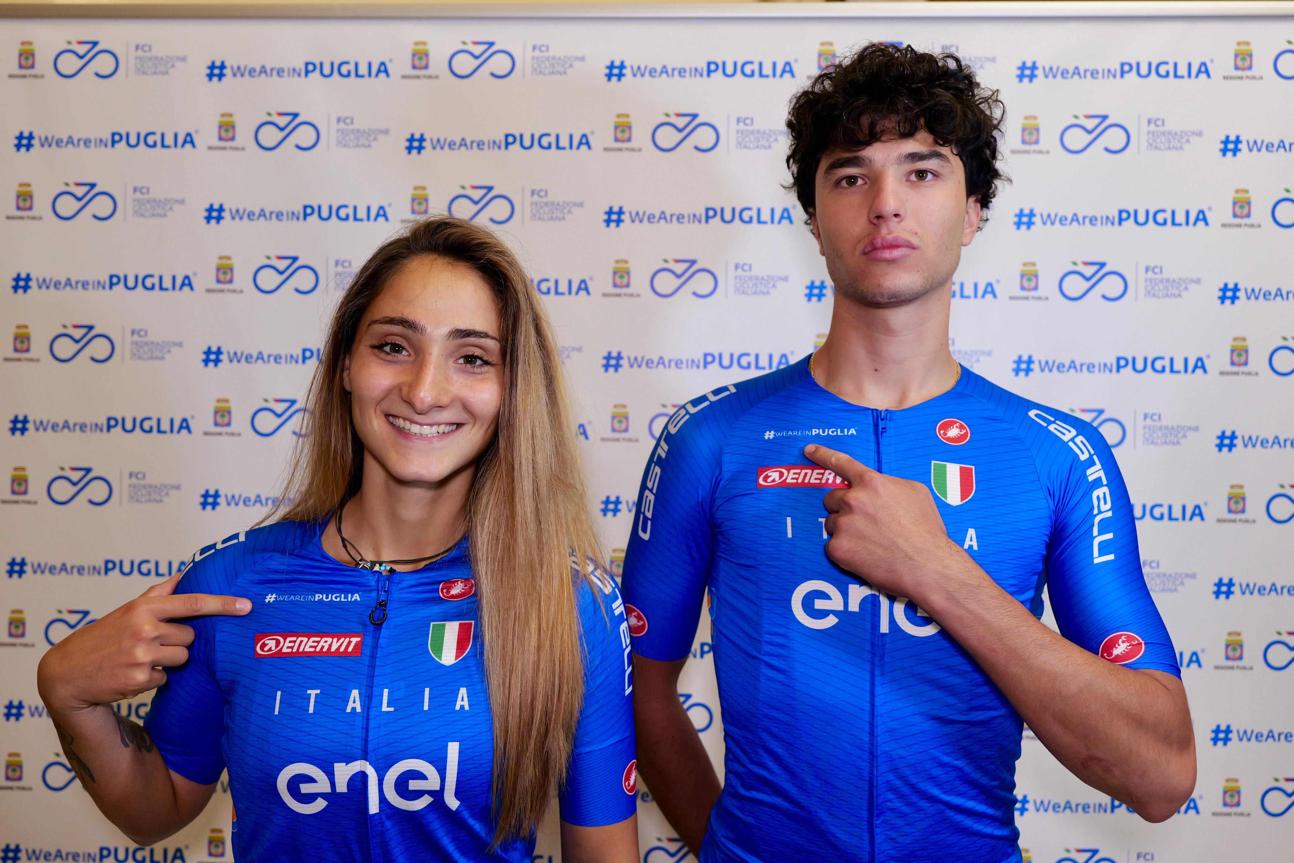 Galleria #WeAreinPuglia sulla maglia azzurra della Nazionale italiana ciclismo - Diapositiva 2 di 8