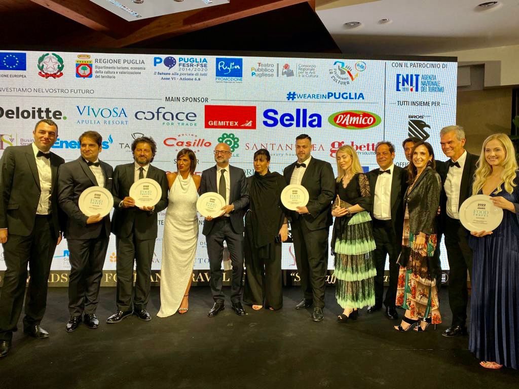 Galleria Puglia destinazione dell’anno agli Awards 2022 di Food and Travel Italia: la serata di gala a Ugento con i premiati e gli ospiti internazionali - Diapositiva 3 di 3