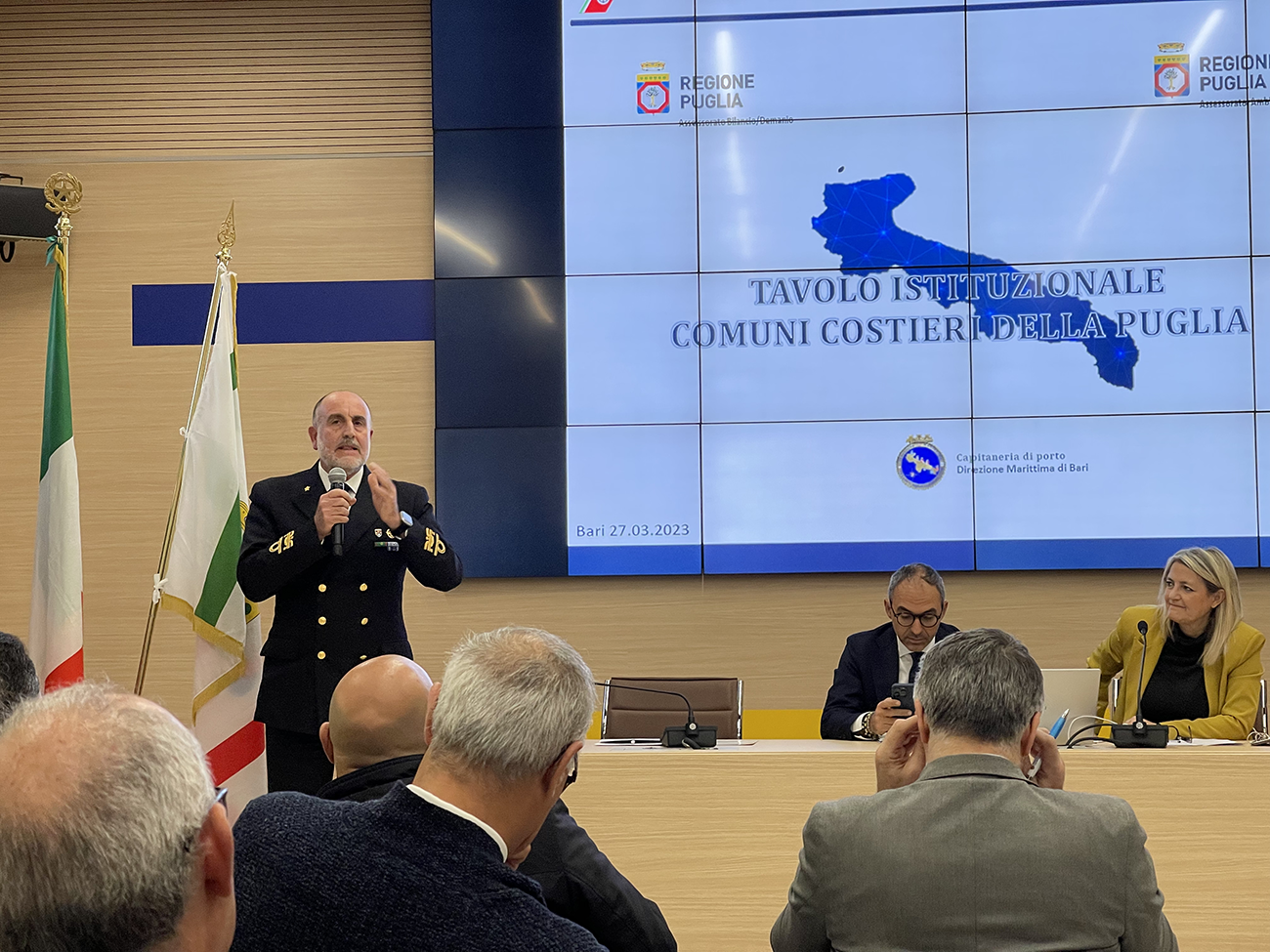 Galleria Piemontese e Maraschio, coordinamento più stretto tra Direzione marittima e i 69 Comuni costieri; verso ulteriore semplificazione nella gestione di coste e mare - Diapositiva 1 di 4