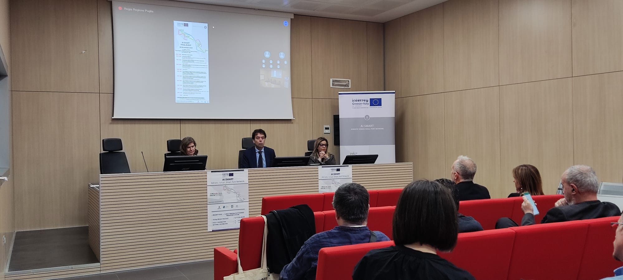 Galleria Trasporto marittimo, chiuso il progetto Interreg Grecia-Italia AI SMART- Adriatic Ionian Small Port Network Project - Diapositiva 4 di 4