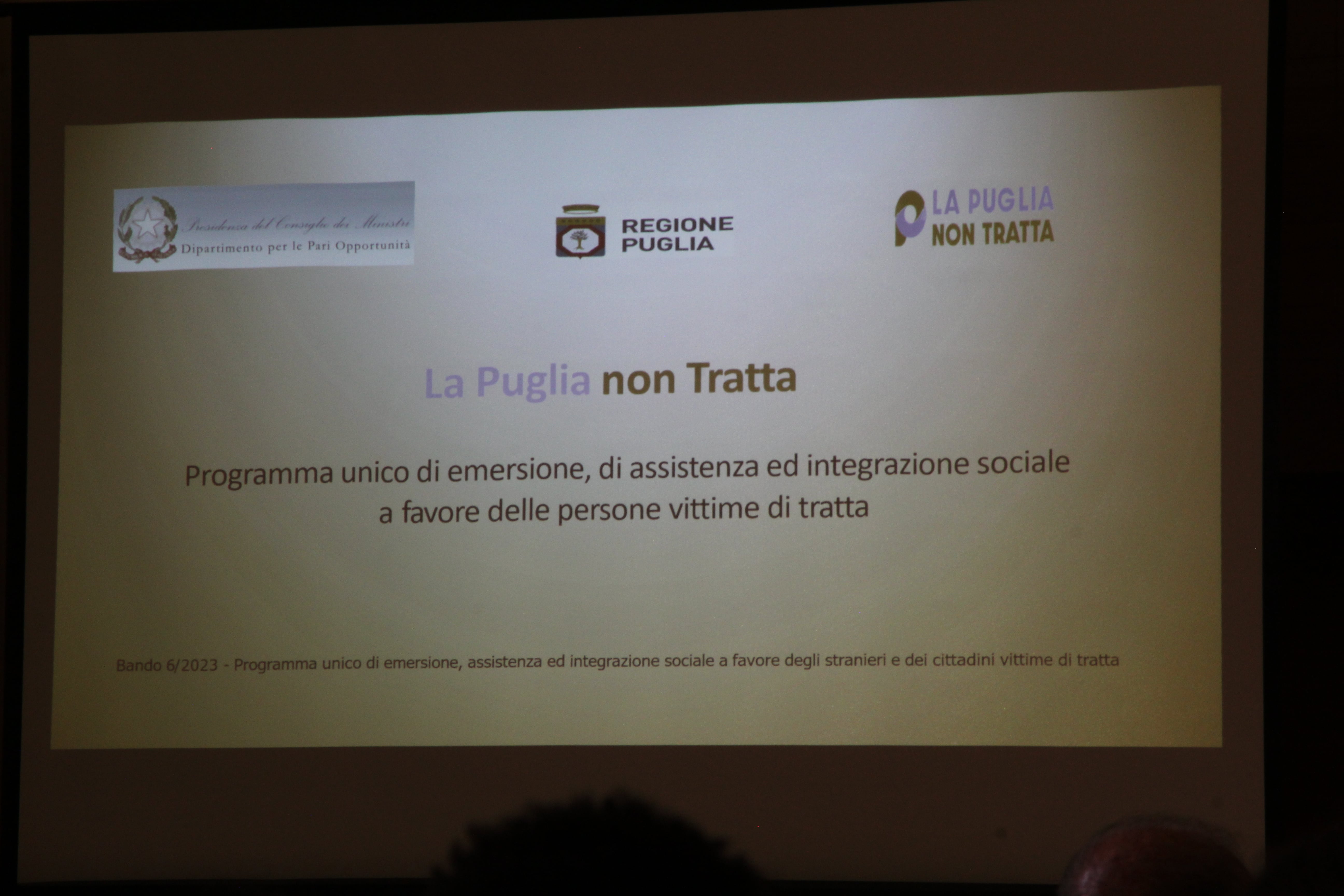 Galleria “La Puglia Non Tratta”. Oggi, a Lecce, presentazione dei risultati dei primi 6 mesi del progetto - Diapositiva 1 di 6