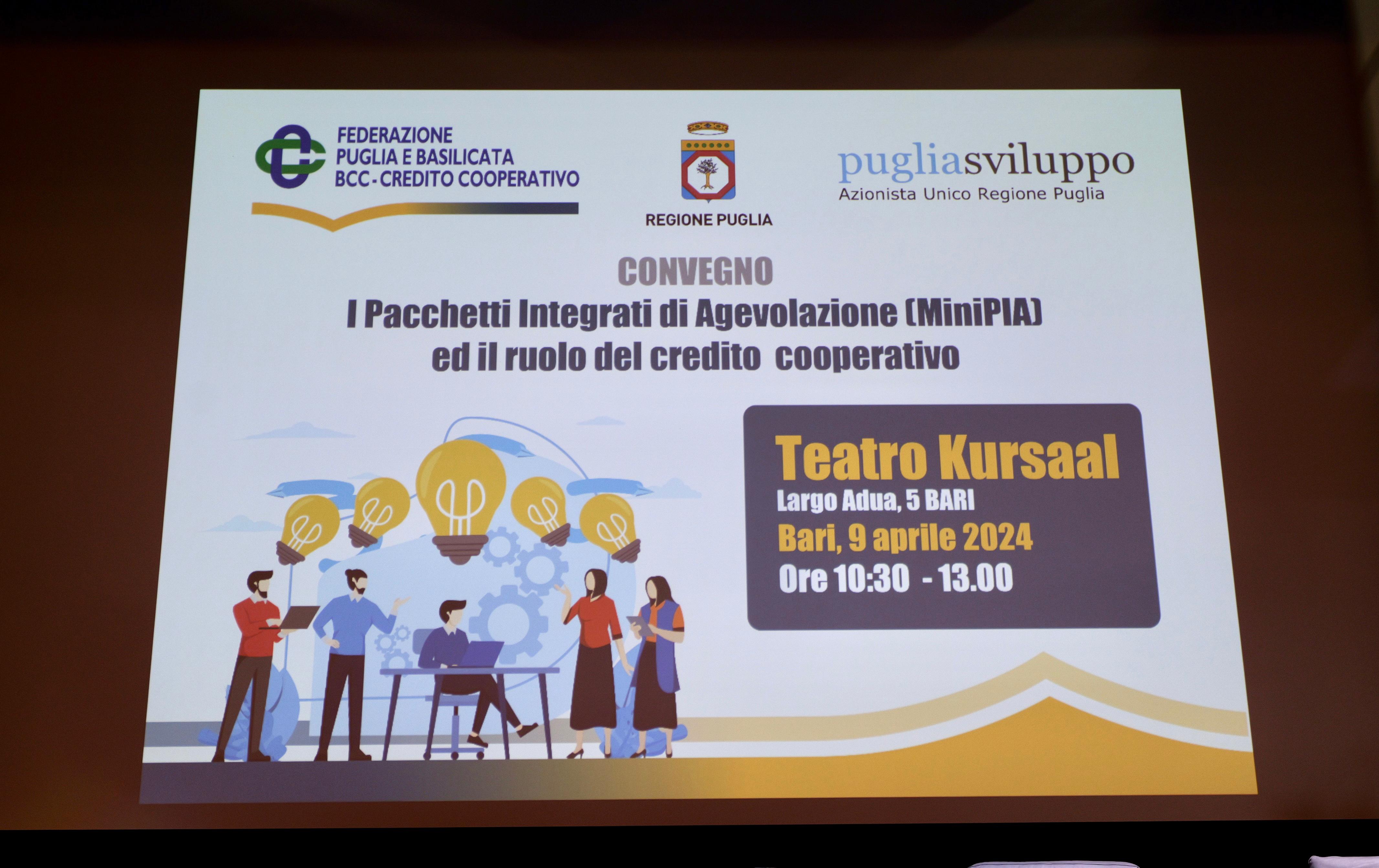 Galleria OGGI DELLI NOCI A INCONTRO SU “MINI PIA E IL RUOLO DEL CREDITO COOPERATIVO” - Diapositiva 2 di 9