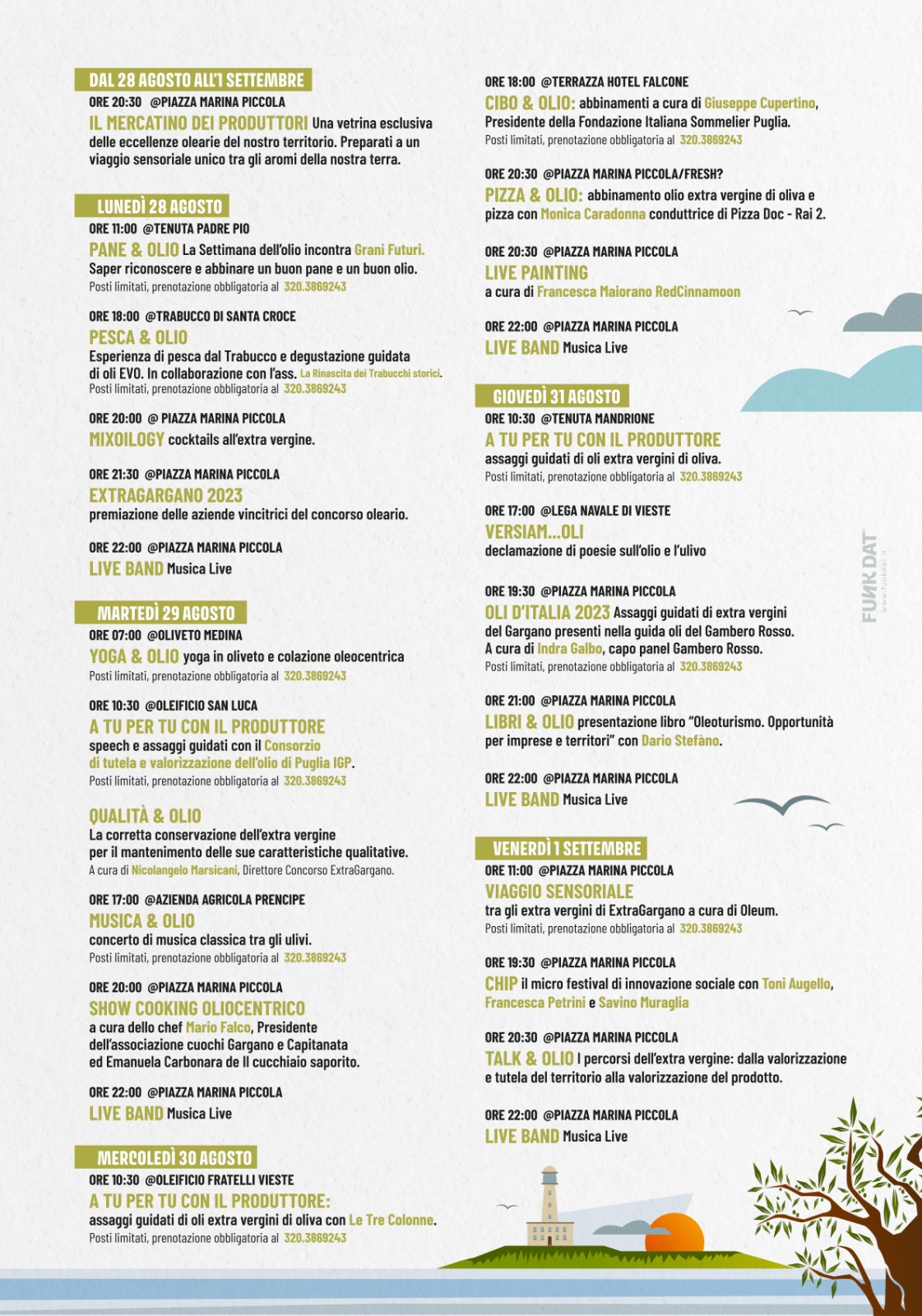 Galleria Presentata la 7^ edizione de “La settimana dell’olio 2023”: tanti appuntamenti alla scoperta dell’oro verde di Vieste - Diapositiva 1 di 4