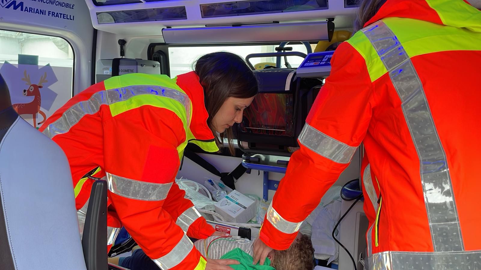 Galleria LA PUGLIA ACCOGLIE UN BAMBINO PALESTINESE DI 9 MESI CON SMA DI TIPO 1 - Diapositiva 1 di 3