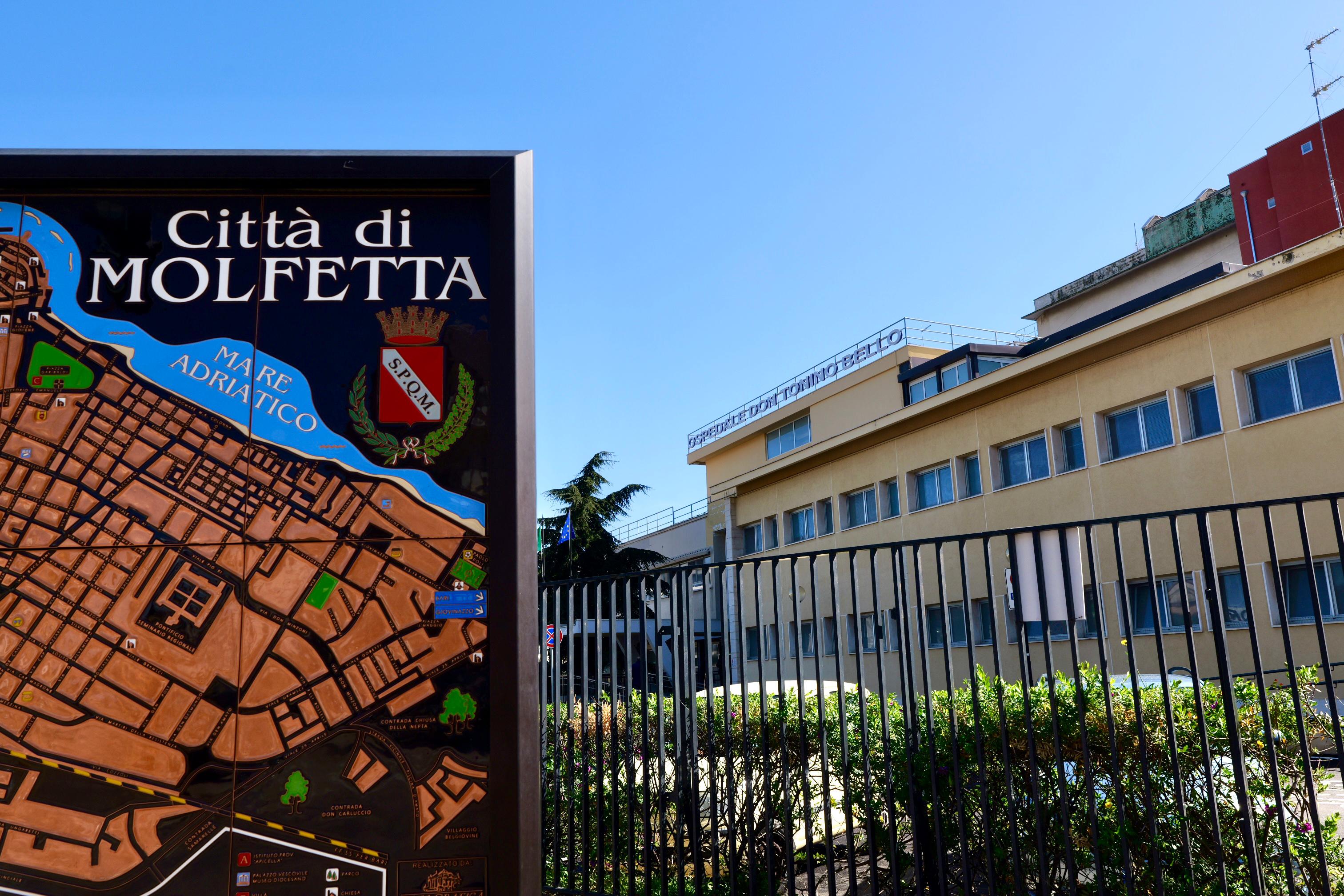 Galleria PNRR-PNC, adeguamento antisismico ed efficientamento energetico: Asl Bari dà il via a lavori da 7,3 milioni all’Ospedale di Molfetta - Diapositiva 1 di 10