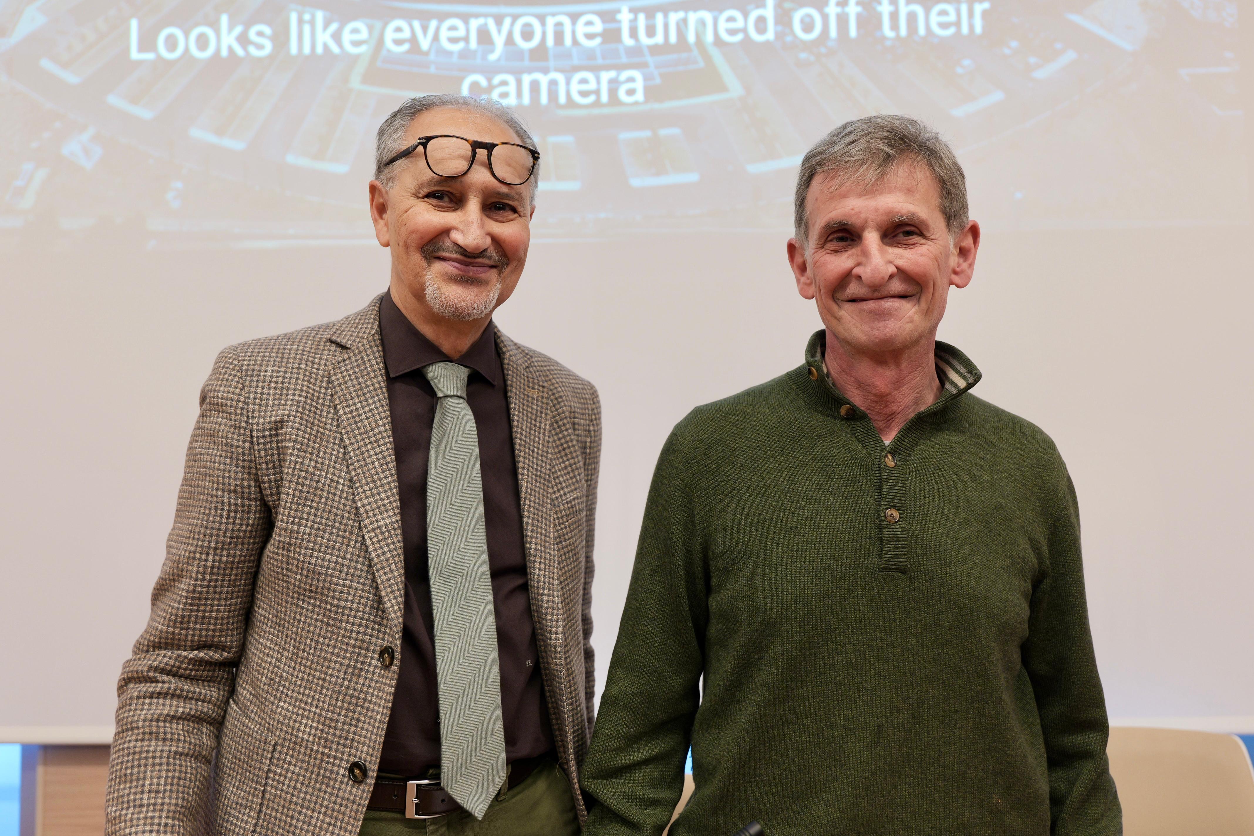 Galleria Vertenza Natuzzi, Di Sciascio e Caroli: 