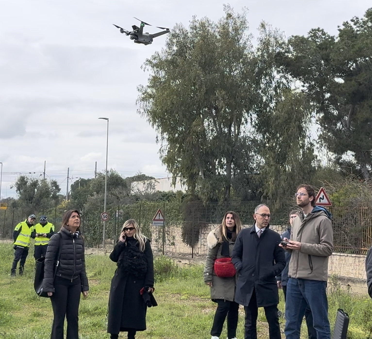 Galleria Piemontese alla presentazione del drone intelligente per il soccorso stradale - Diapositiva 5 di 6