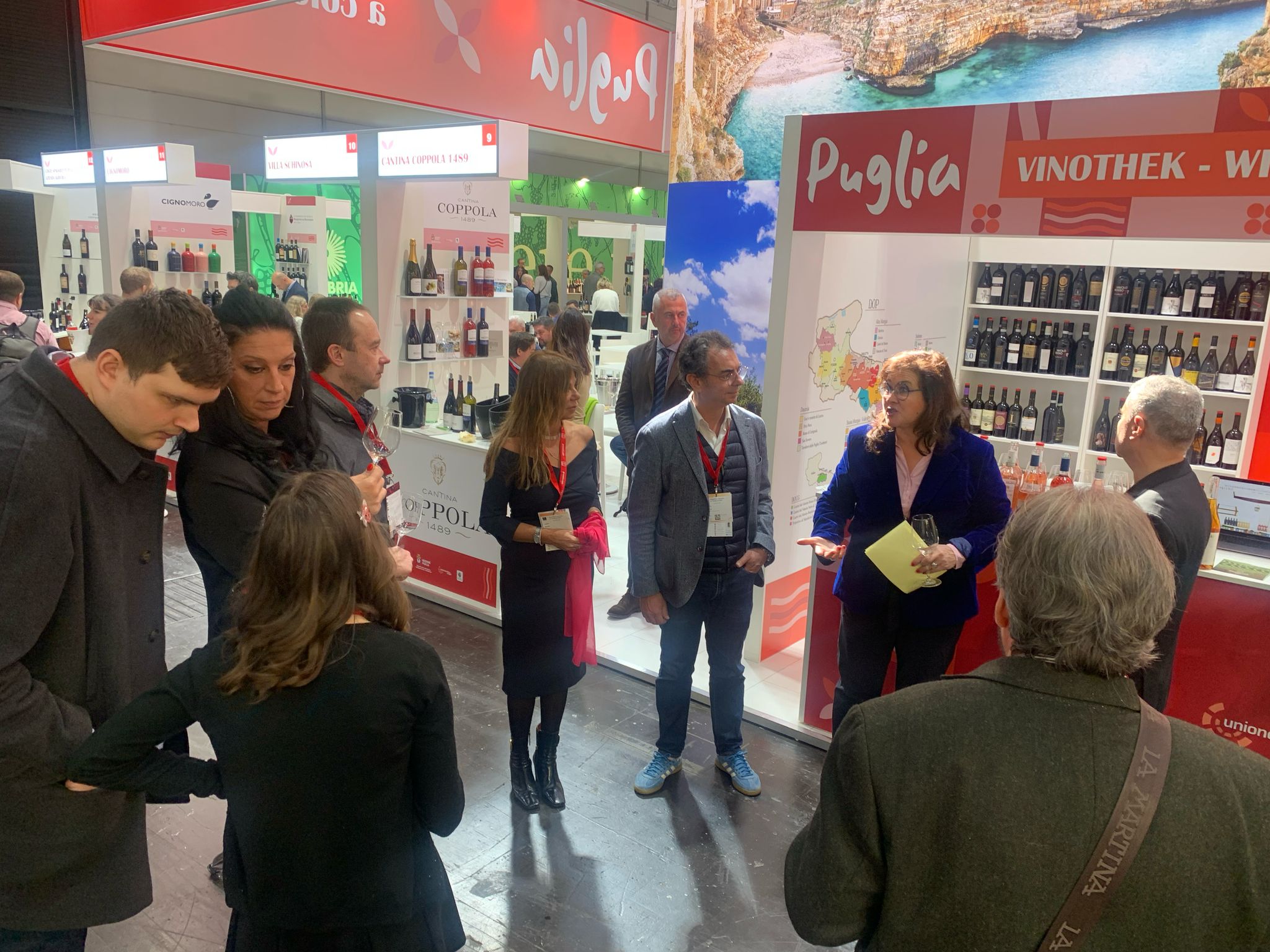 Galleria ProWein 2025, la Puglia vitivinicola a Düsseldorf - Diapositiva 1 di 4