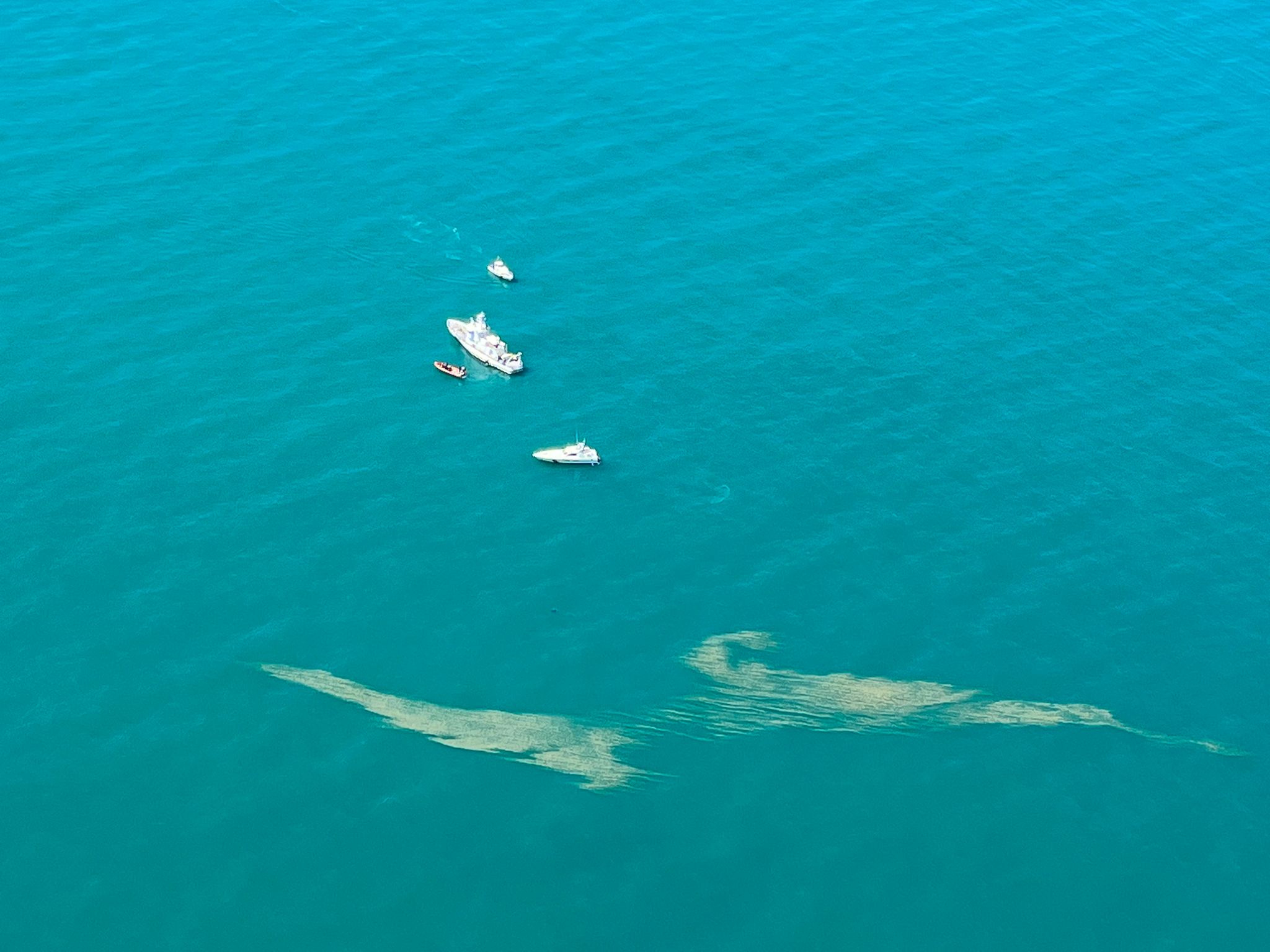 Galleria Protezione civile, esercitazione per un pronto intervento a difesa di coste e mare a seguito di sversamento e spiaggiamento di idrocarburi - Diapositiva 4 di 6
