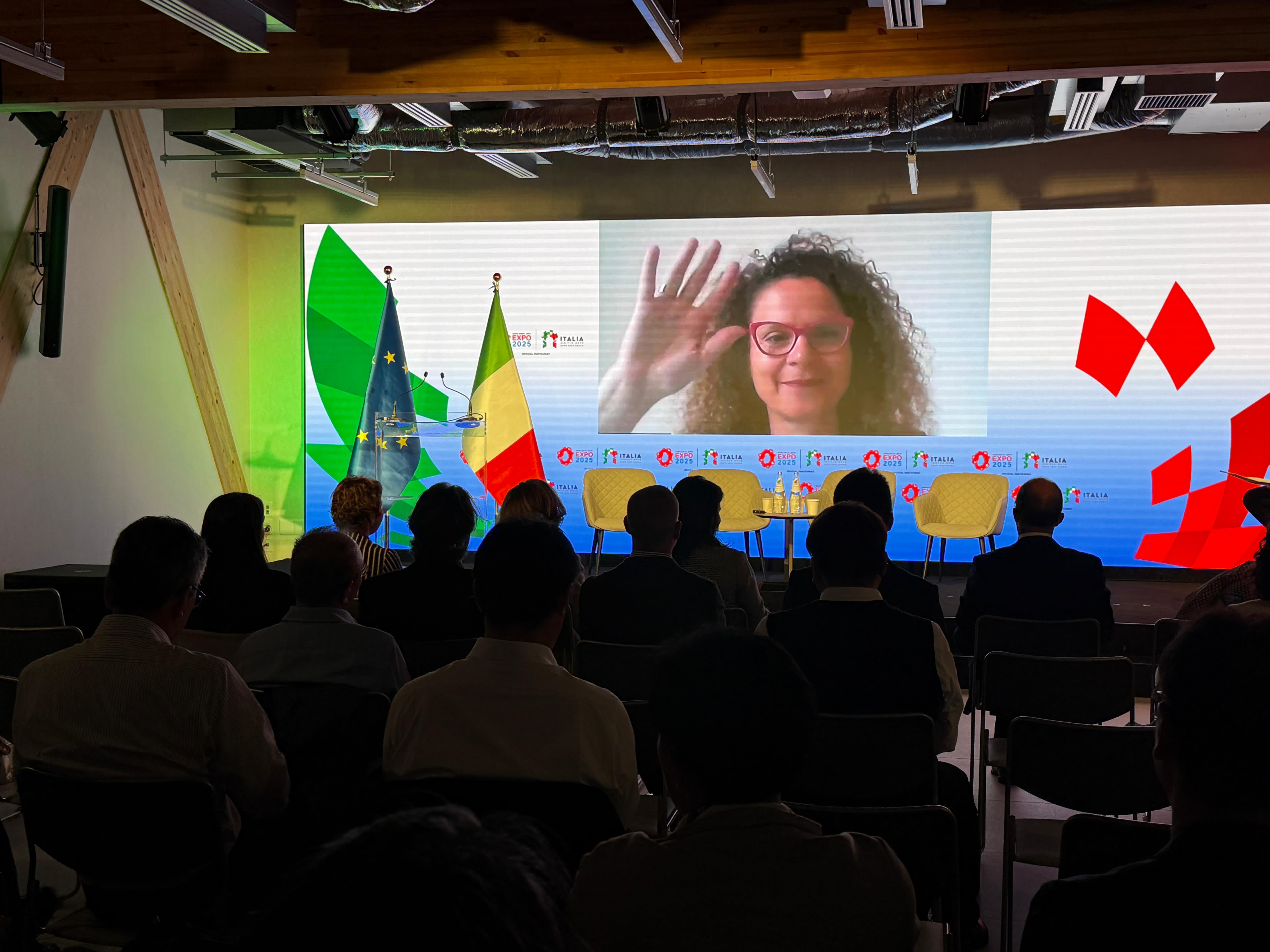 Galleria EXPO 2025 OSAKA. La Puglia presenta agli investitori le opportunità di business nell’Aerospazio, nelle energie rinnovabili, nel biotech e nelle startup tecnologiche - Diapositiva 3 di 4