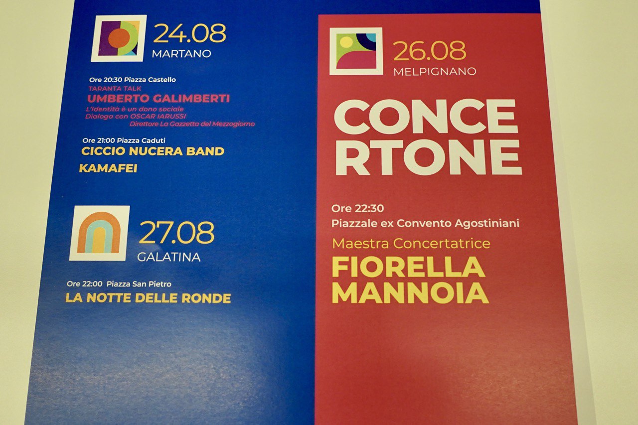 Galleria Presentata oggi in Regione l’edizione 2023 de La Notte della Taranta - Diapositiva 8 di 12