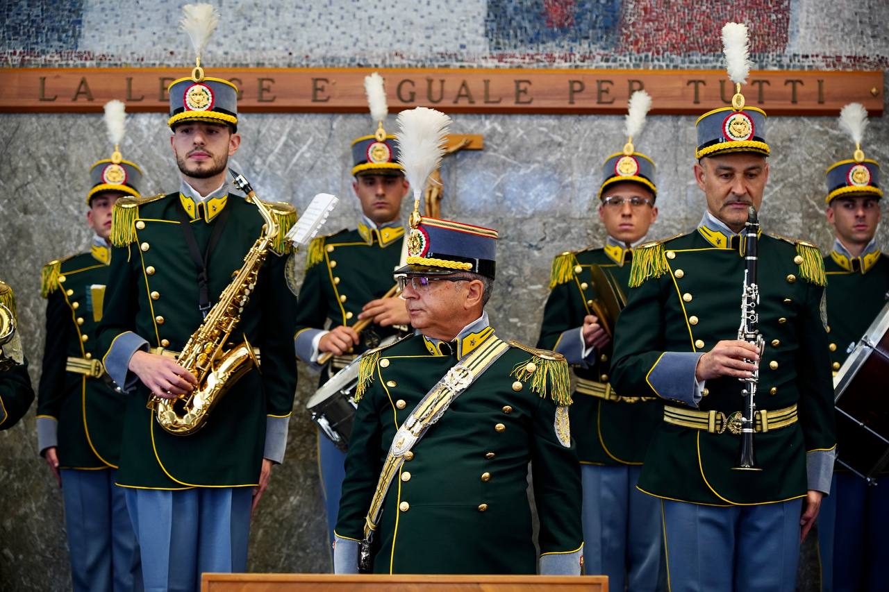 Galleria Barone oggi in Corte di Appello alla cerimonia in ricordo della strage di Capaci nella quale morirono il giudice Falcone, sua moglie e gli agenti della sua scorta - Diapositiva 8 di 11