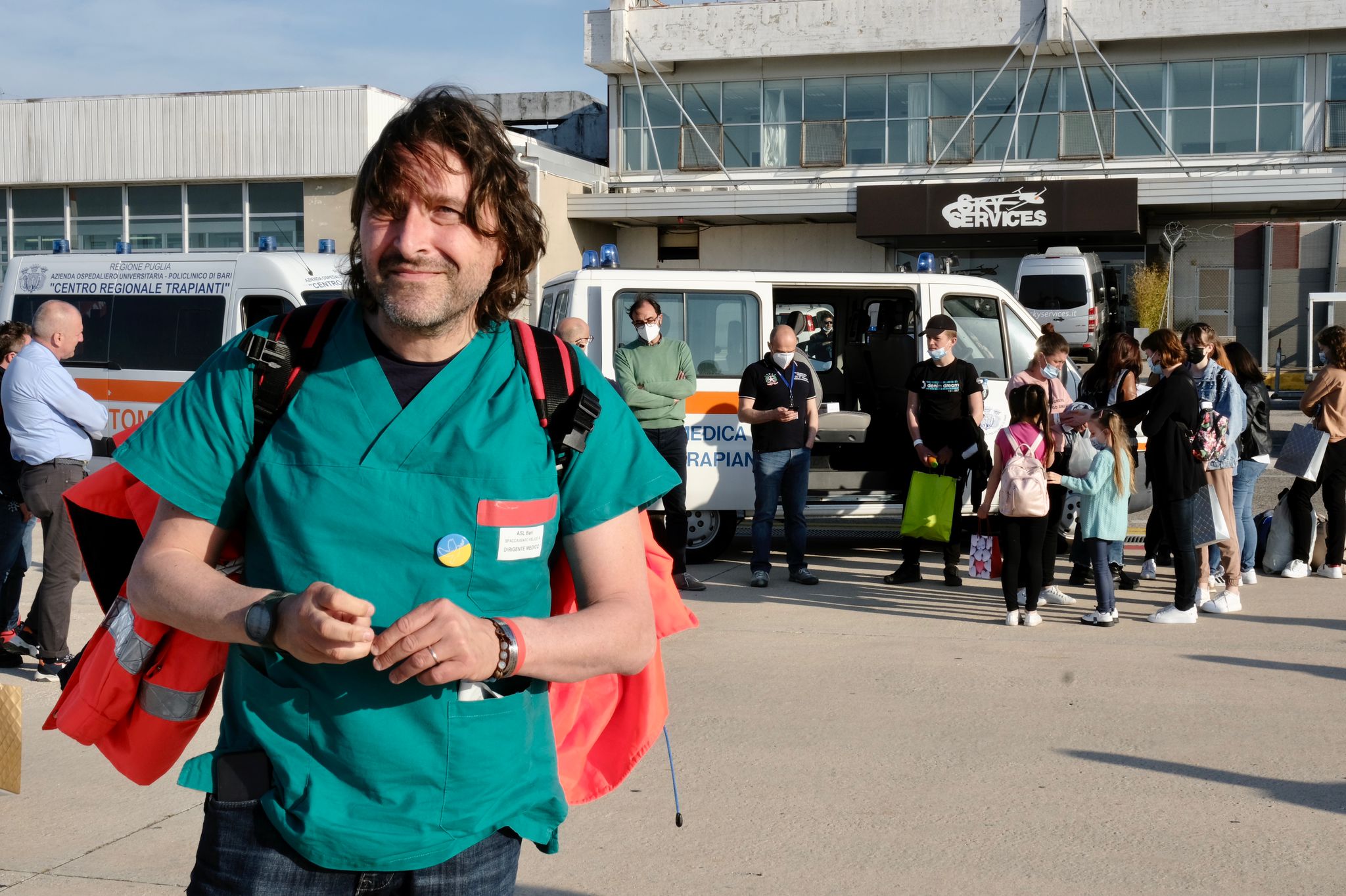 Galleria Ucraina, missione pugliese di salvataggio: arrivati a Bari 12 rifugiati, tra cui otto bambini - Diapositiva 9 di 21