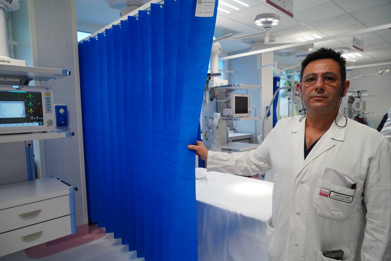 Galleria Presentazione nuova ala pronto soccorso ospedale Dimiccoli - Diapositiva 1 di 23