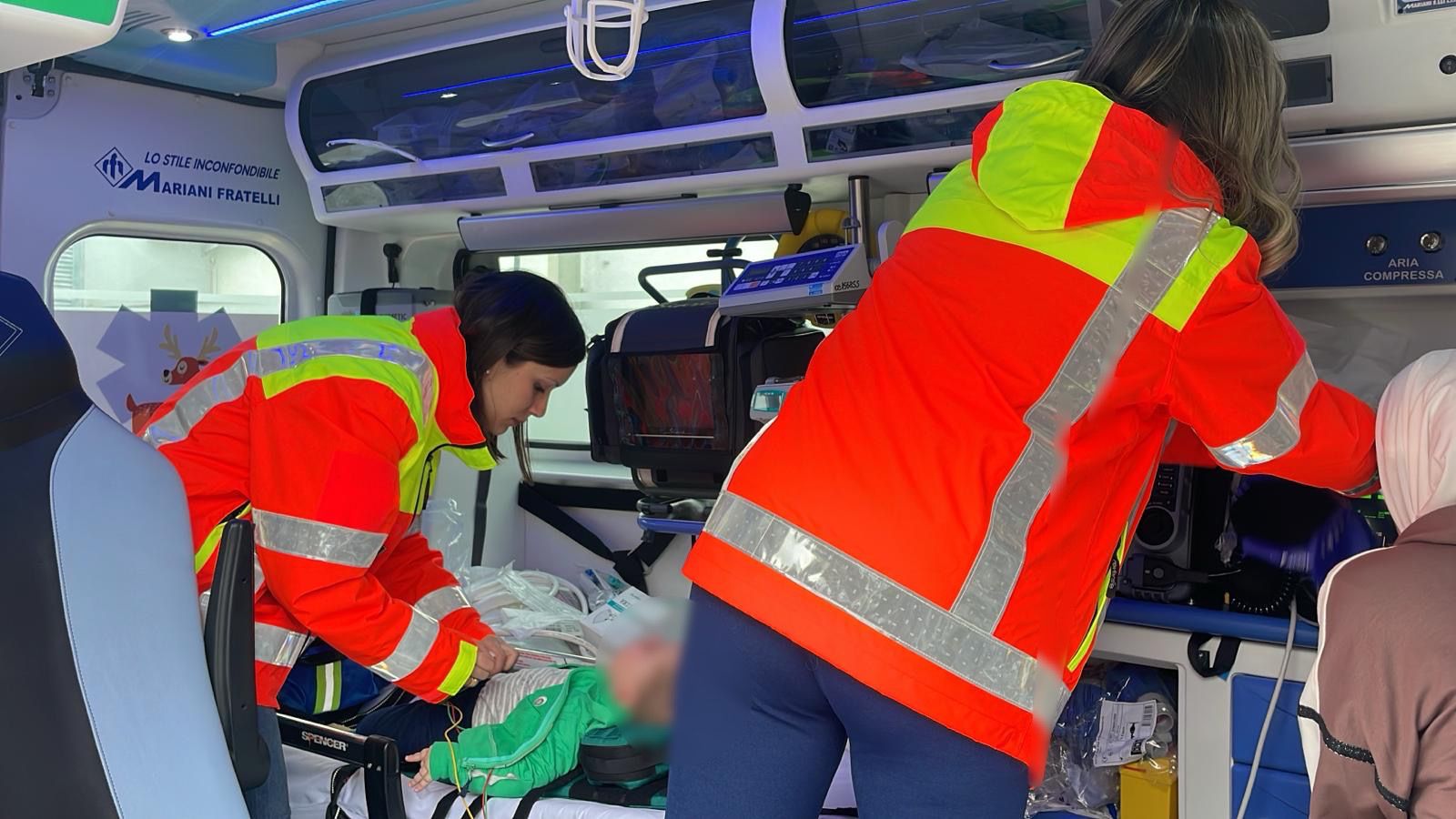 Galleria LA PUGLIA ACCOGLIE UN BAMBINO PALESTINESE DI 9 MESI CON SMA DI TIPO 1 - Diapositiva 3 di 3