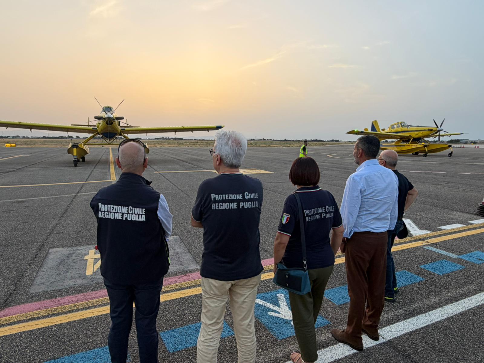 Galleria Protezione civile, atterrati a Foggia i Fire Boss della Protezione civile nazionale - Diapositiva 5 di 7